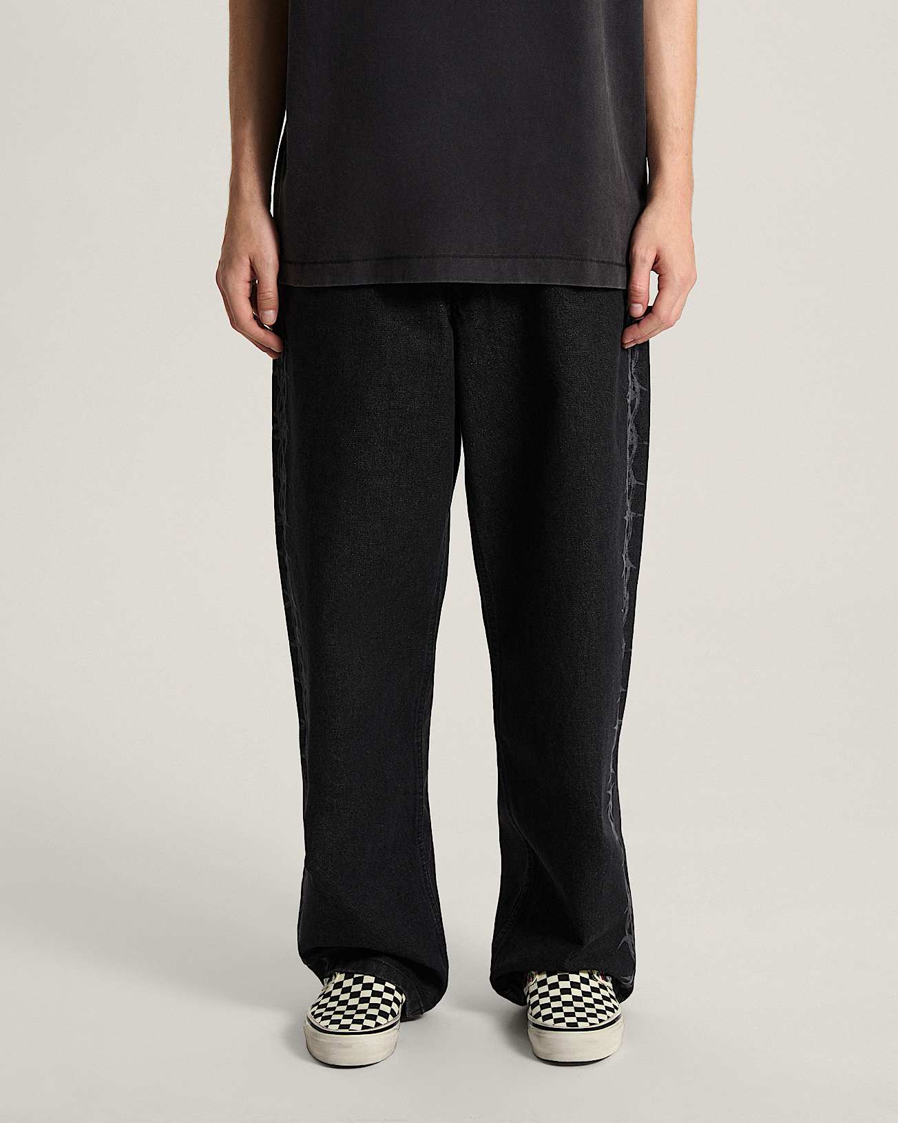 AOD by Slam Jam Denim Trousers VANS Black ALT2
