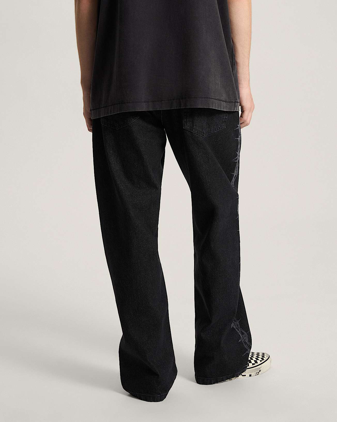 AOD by Slam Jam Denim Trousers VANS Black ALT3