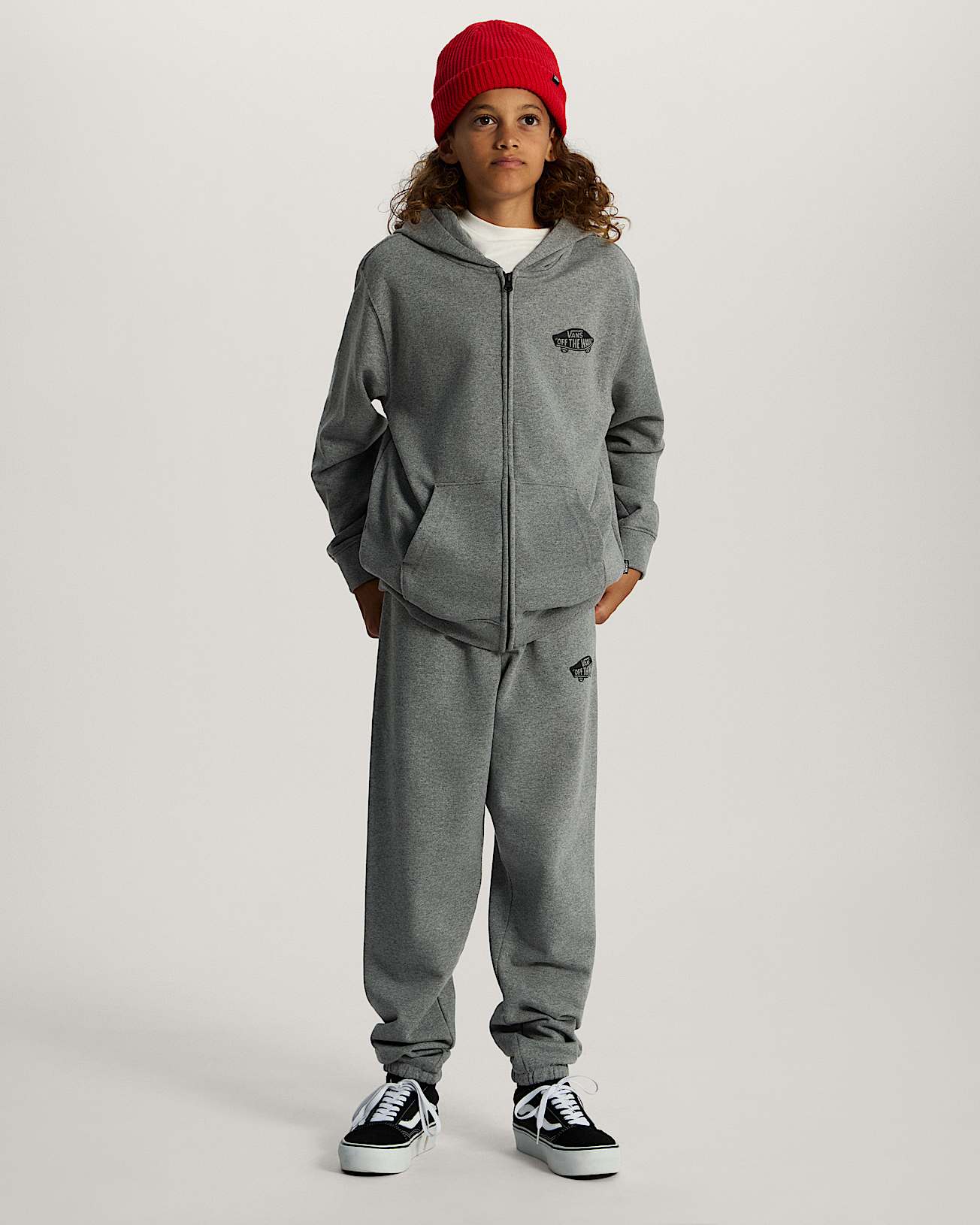 Double Standard FZ Set Cement Heather VANS Grigio ALT2