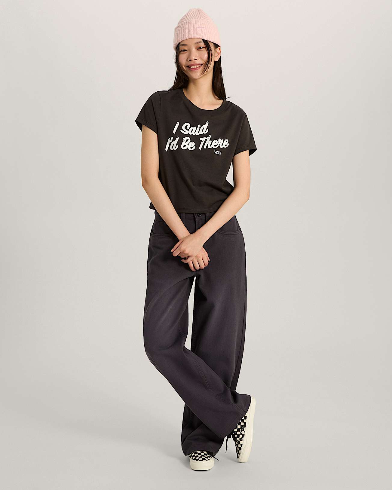 Tshirt I Said Id Be There VANS Czarny ALT4