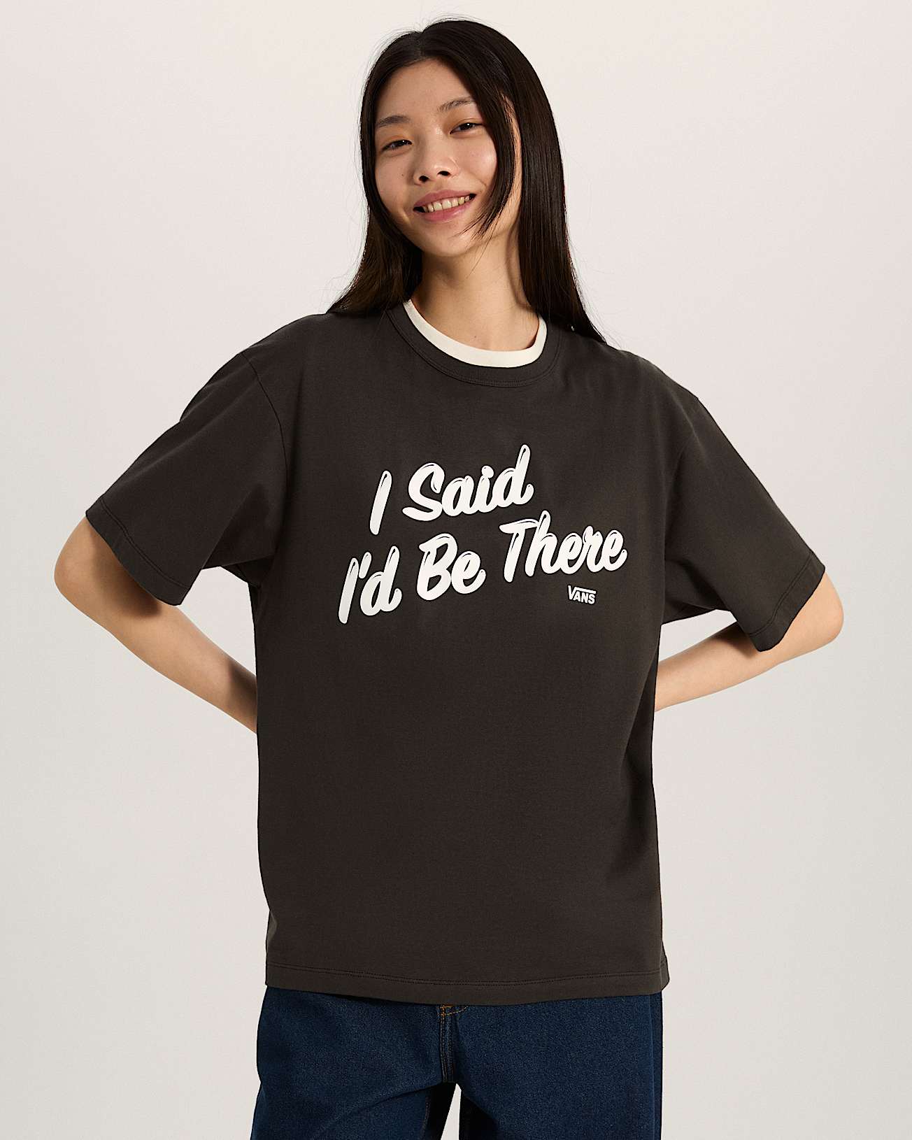 I Said Id Be There SS Tee Faded Black VANS Black ALT5
