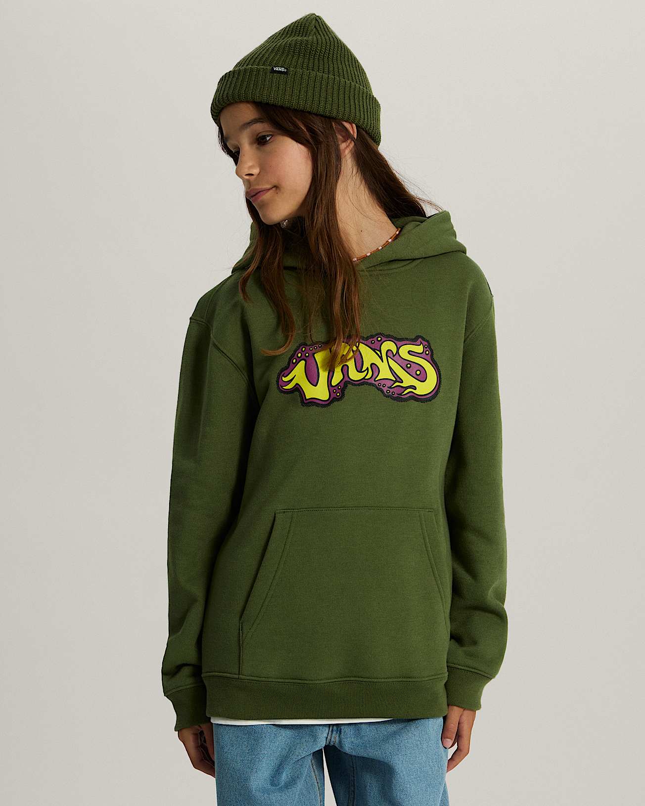 Cruiser Hoodie Green Balsam VANS Verde ALT2