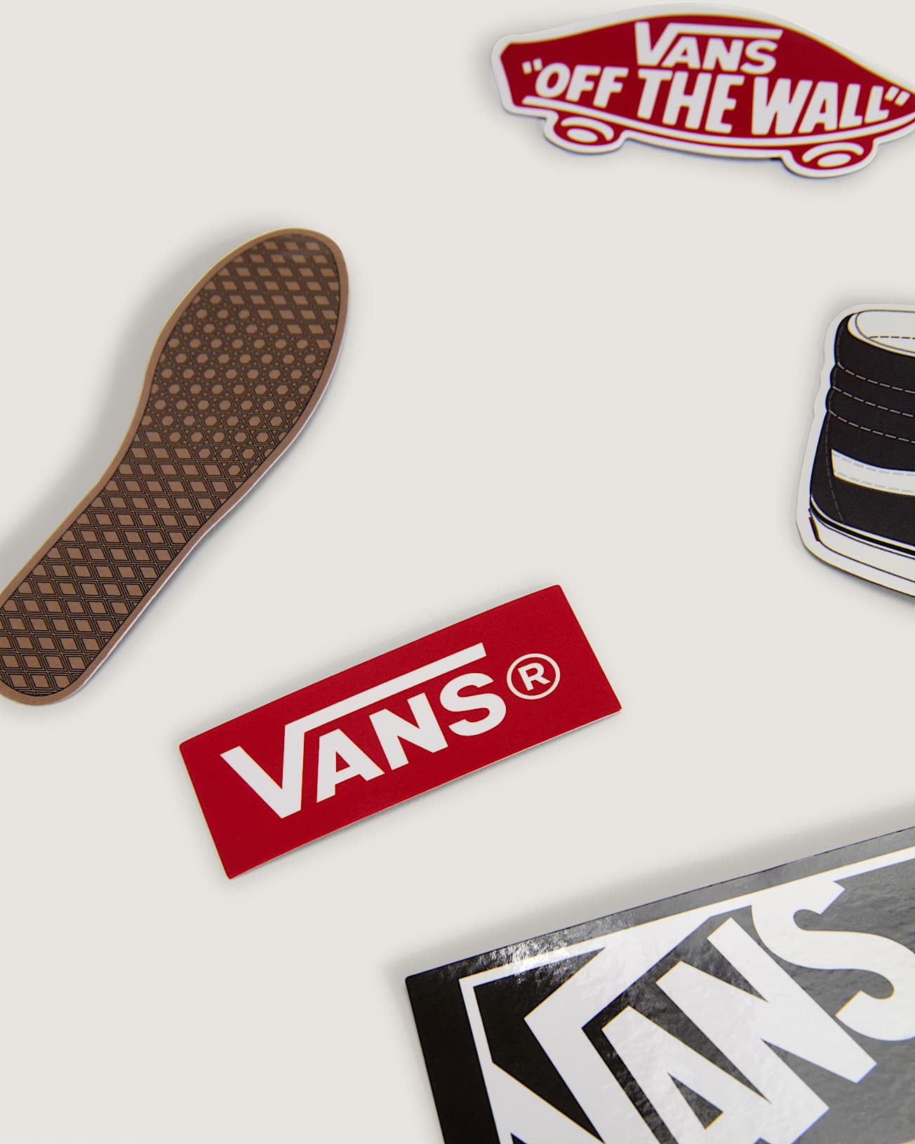 Vans Icon Sticker Pack Black VANS Schwarz ALT1