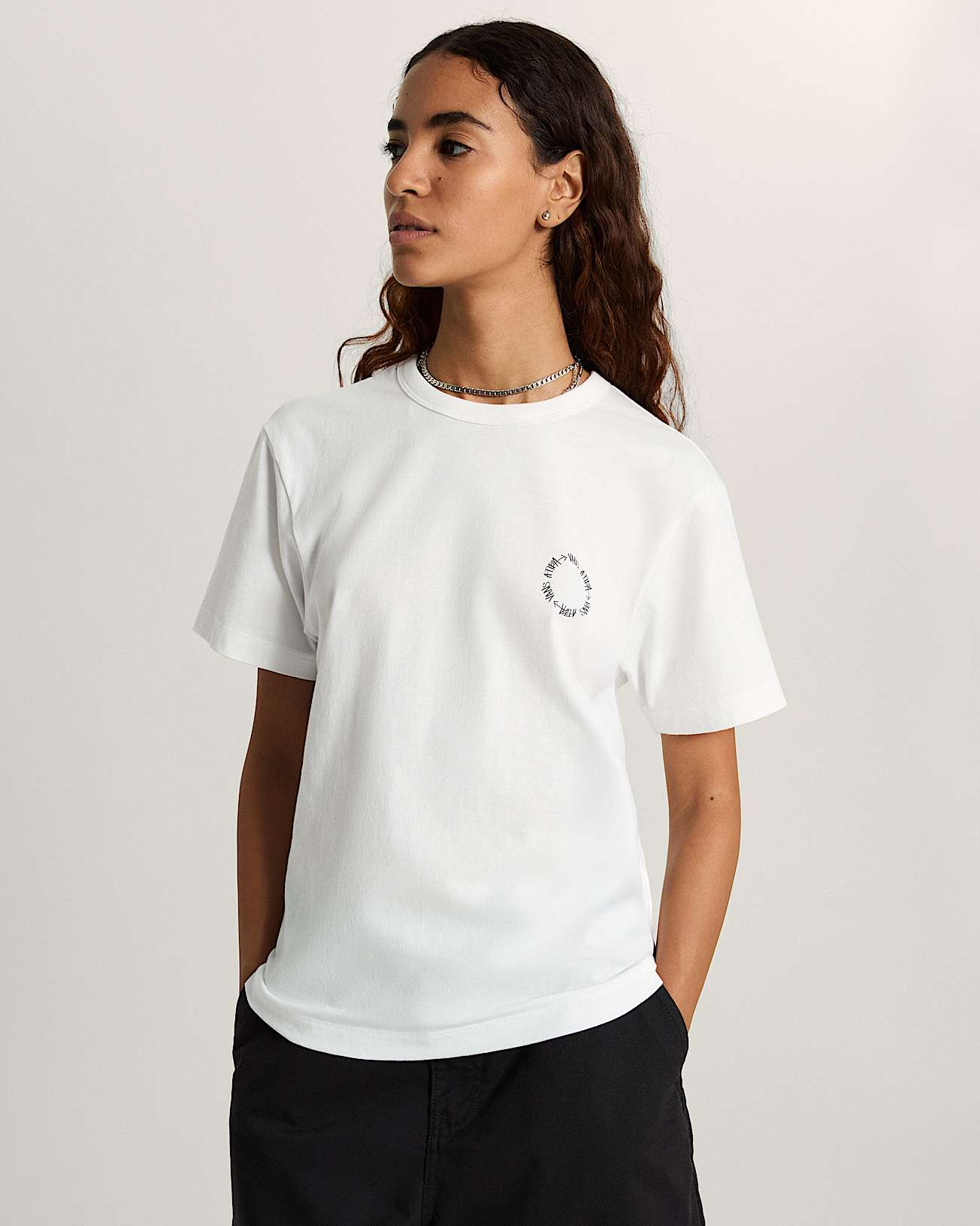Tshirt Atiba Photo VANS Blanc ALT2