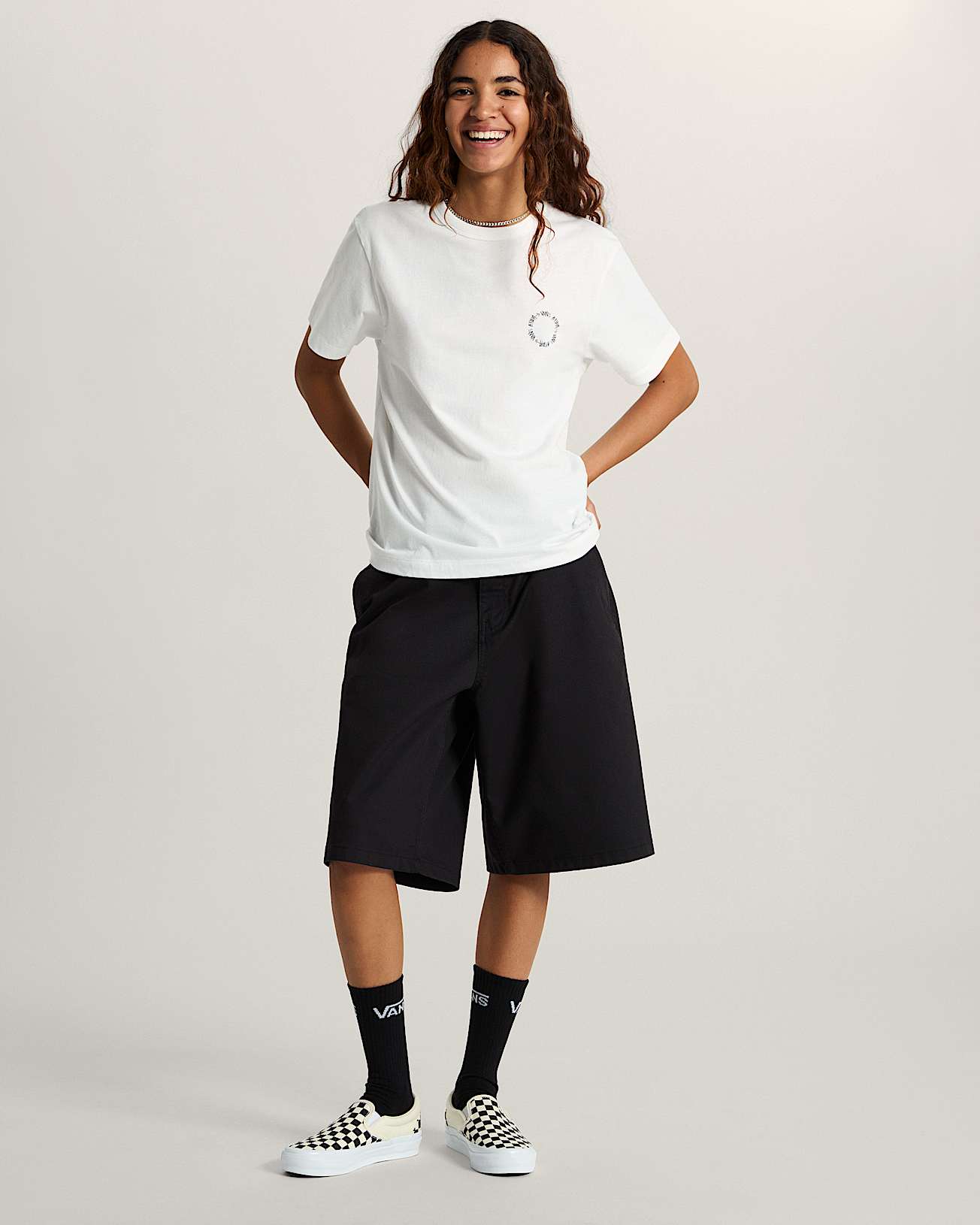 Tshirt Atiba Photo VANS Blanc ALT4