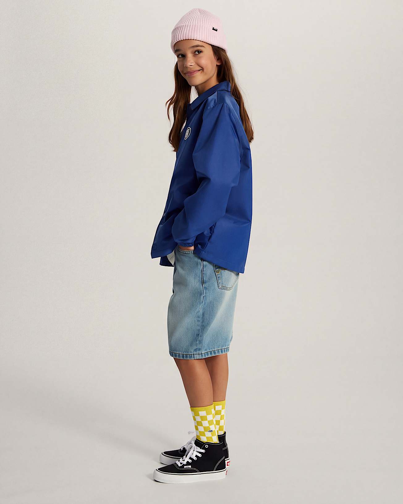 Kinder Torrey Coaches Jacke 814 Jahre VANS Blau alt8