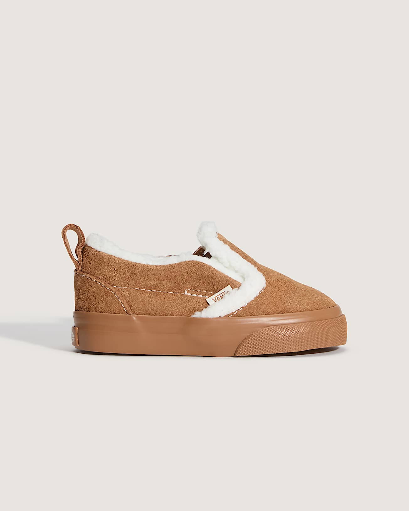 Toddler Classic SlipOn V Shoes 14 years VANS Beige ALT5
