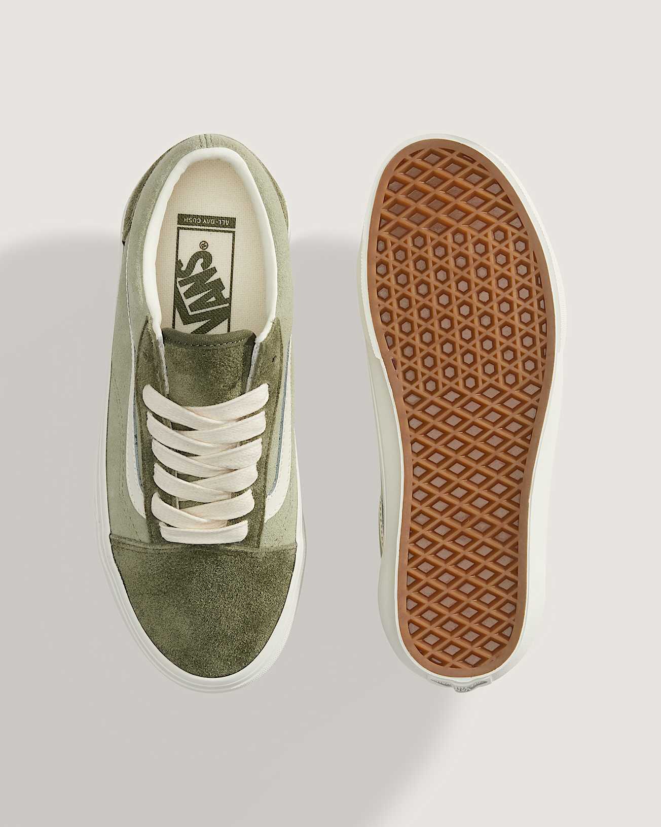 Chaussures Old Skool VANS Vert ALT2
