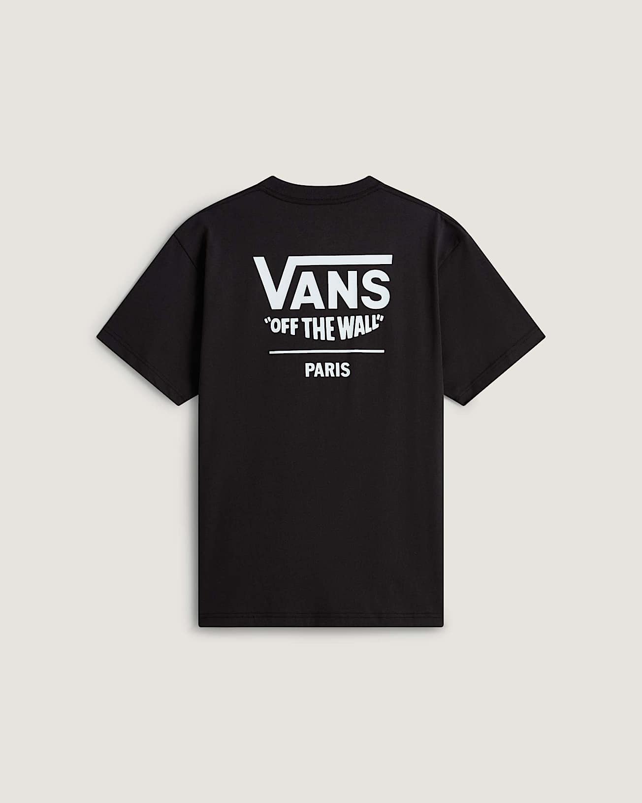 MN 2025 VANS CITY TEE PARIS Black VANS Negro alt1