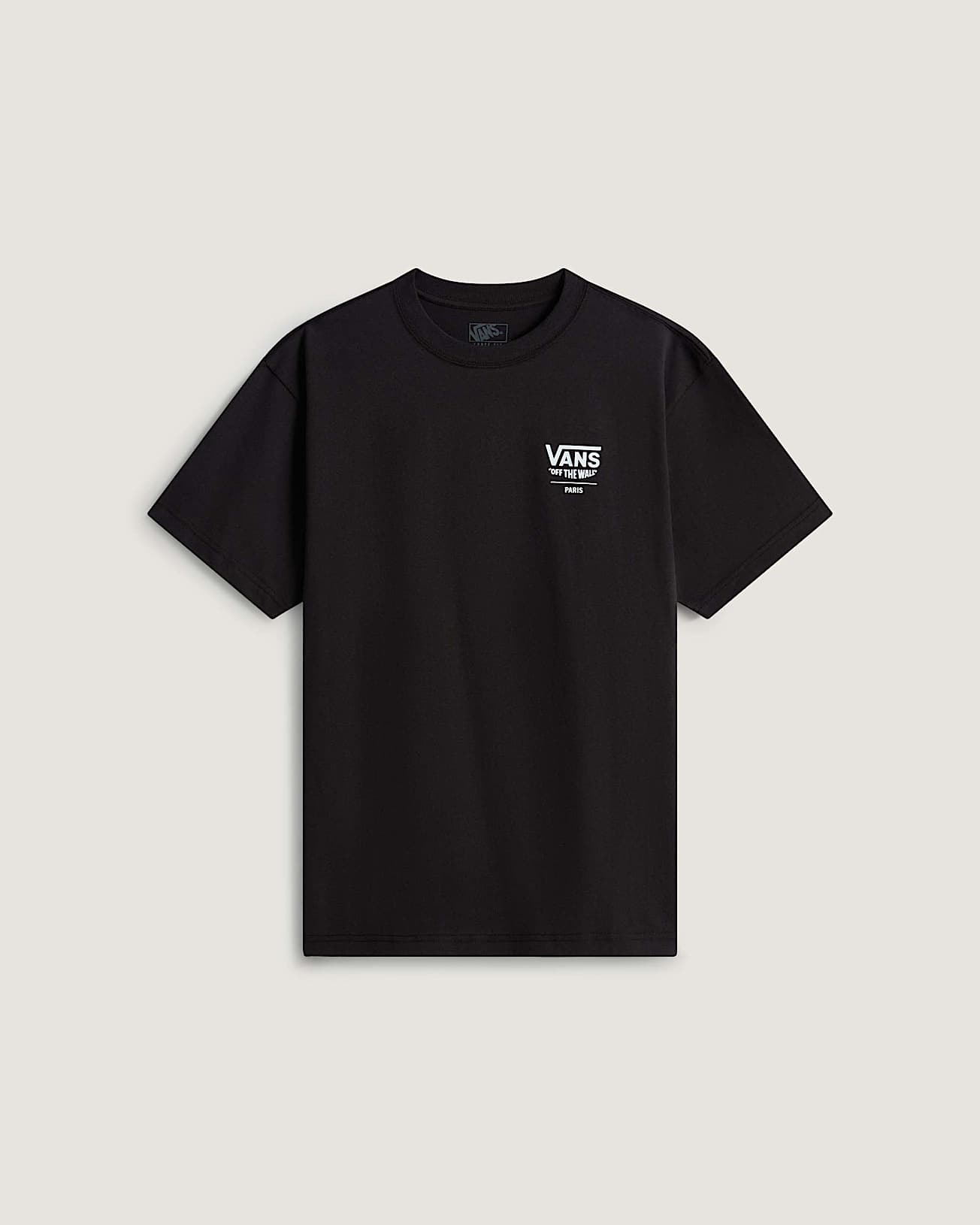 MN 2025 VANS CITY TEE PARIS Black VANS Negro hero