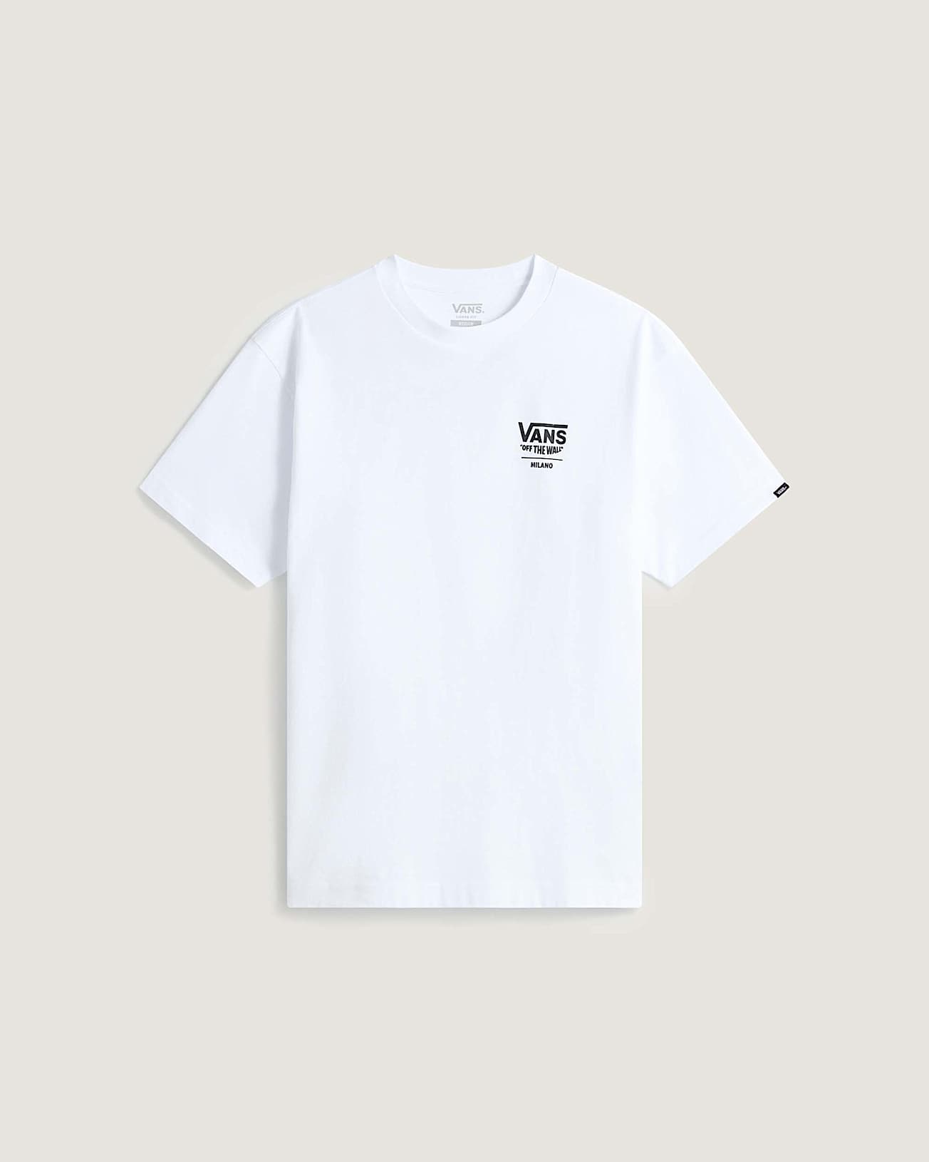 MN 2025 VANS CITY TEE MILANO White VANS Blanco hero