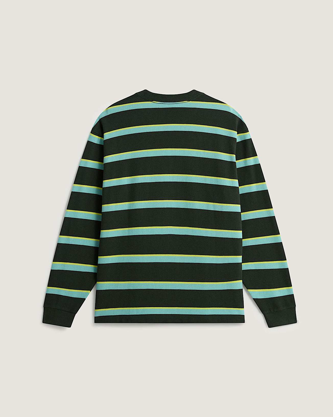 Tshirt Vorlop Stripe Ls Denim Knit VANS Vert ALT1