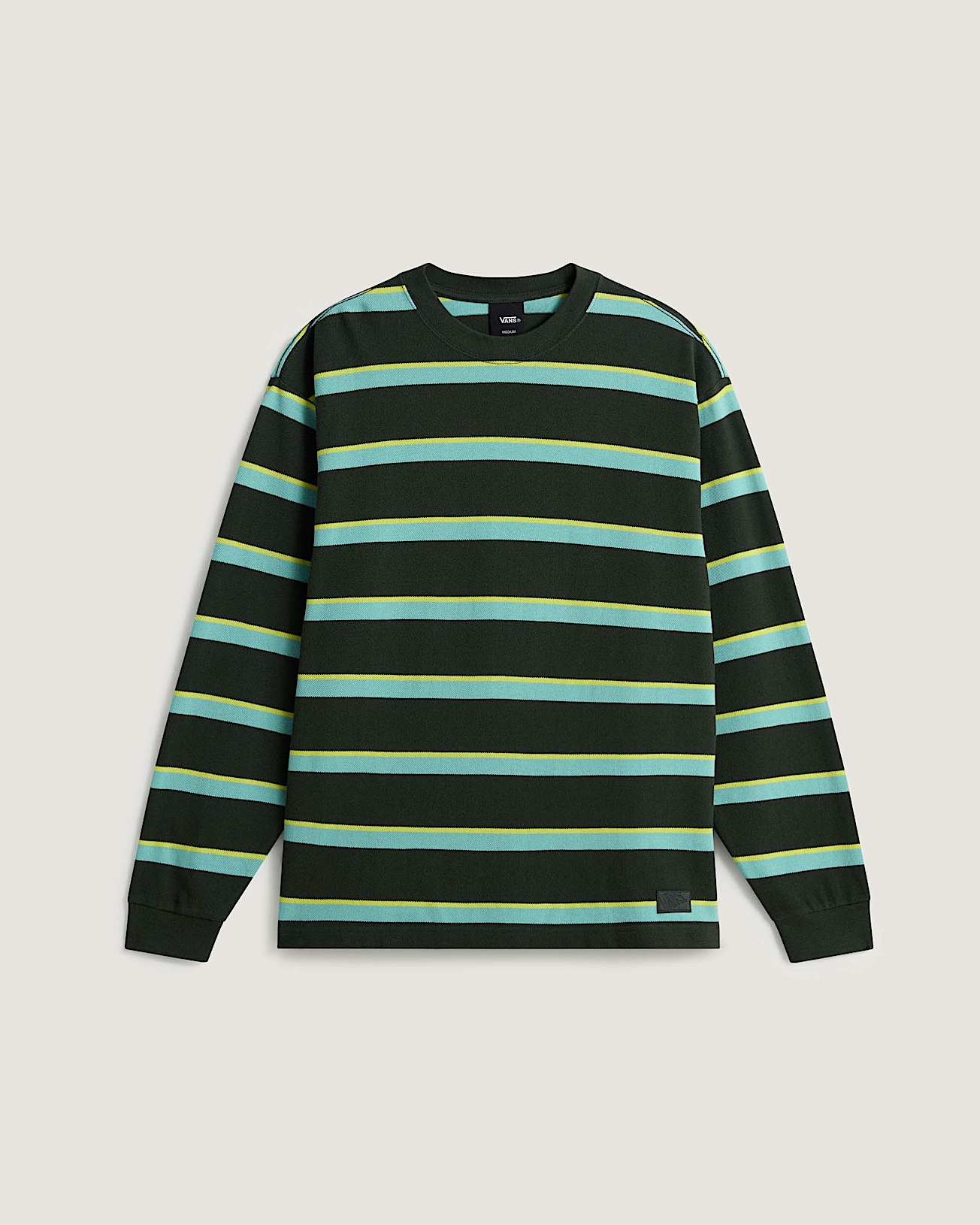 Tshirt Vorlop Stripe Ls Denim Knit VANS Vert HERO
