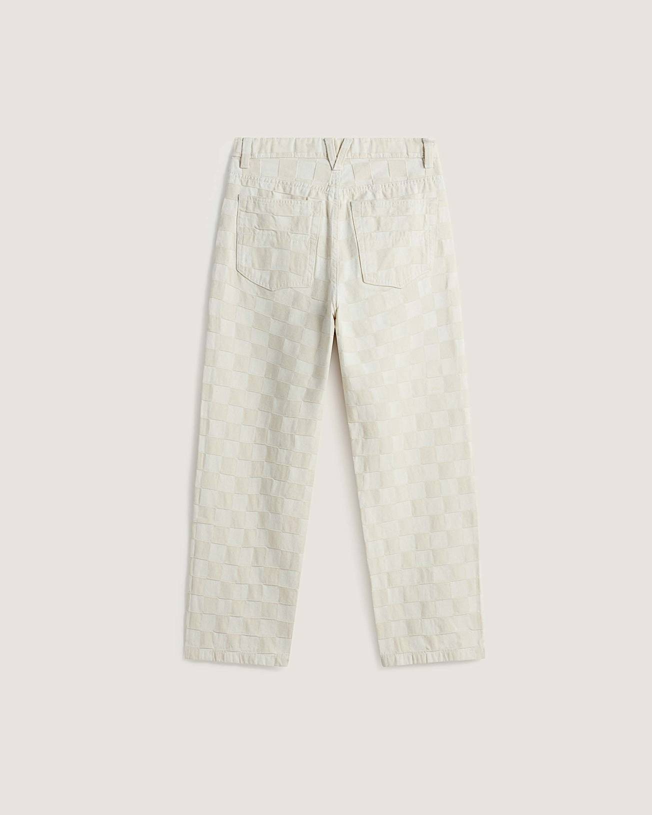Check5 Baggy Pant AOP MarshmallowPearl Sand VANS Wei alt1
