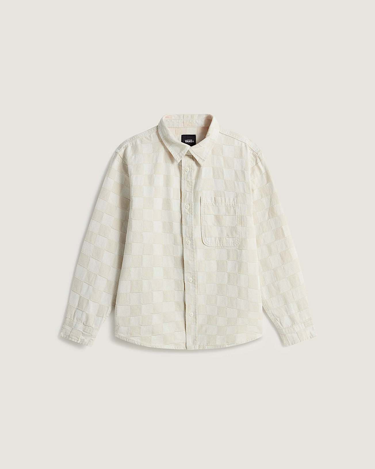 Bowden Workwear Shirt MarshmallowPearl Sand VANS Wei hero