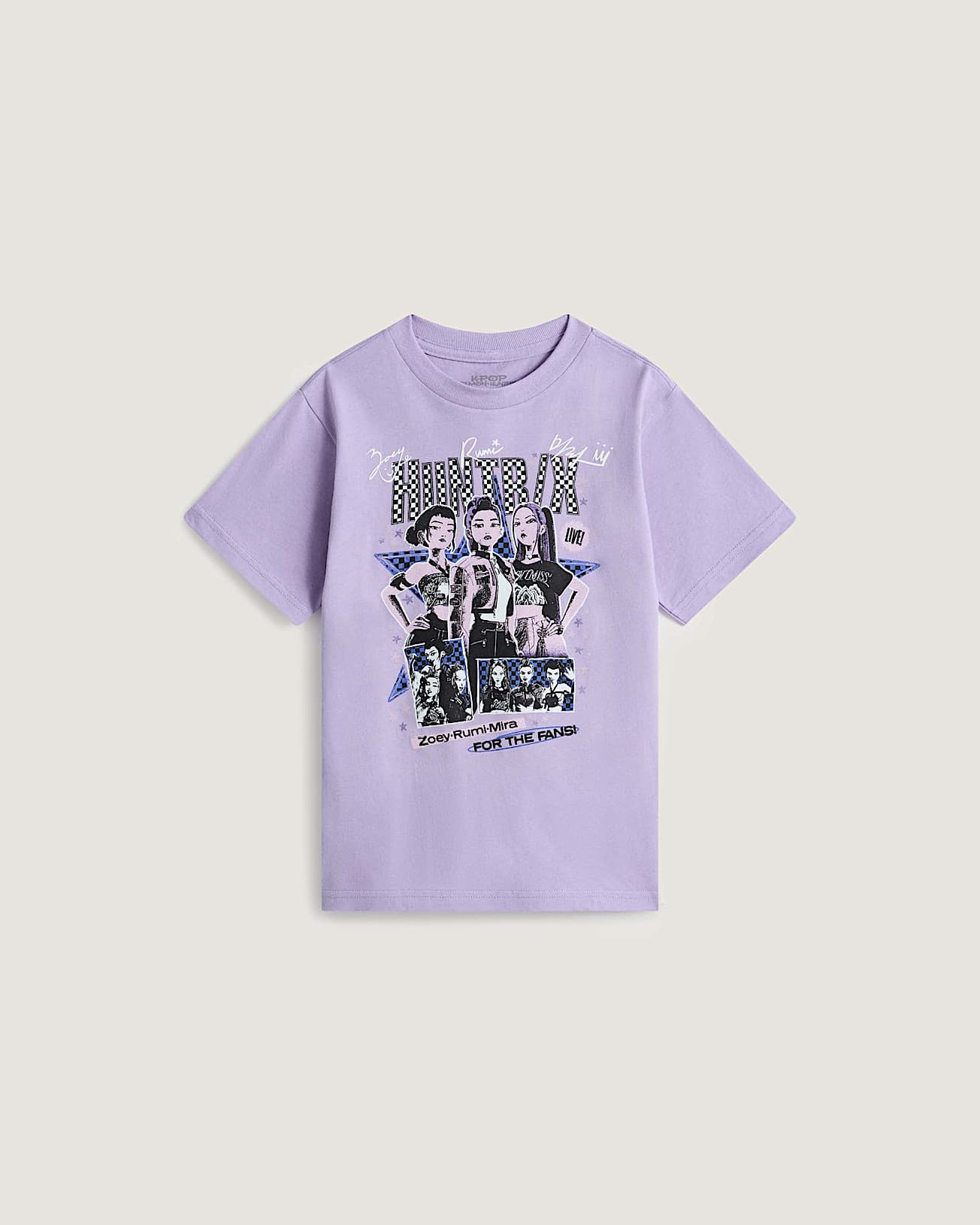 KPop Demon Hunters x Vans For The Fans Tee voor kleine kinderen VANS Lila hero
