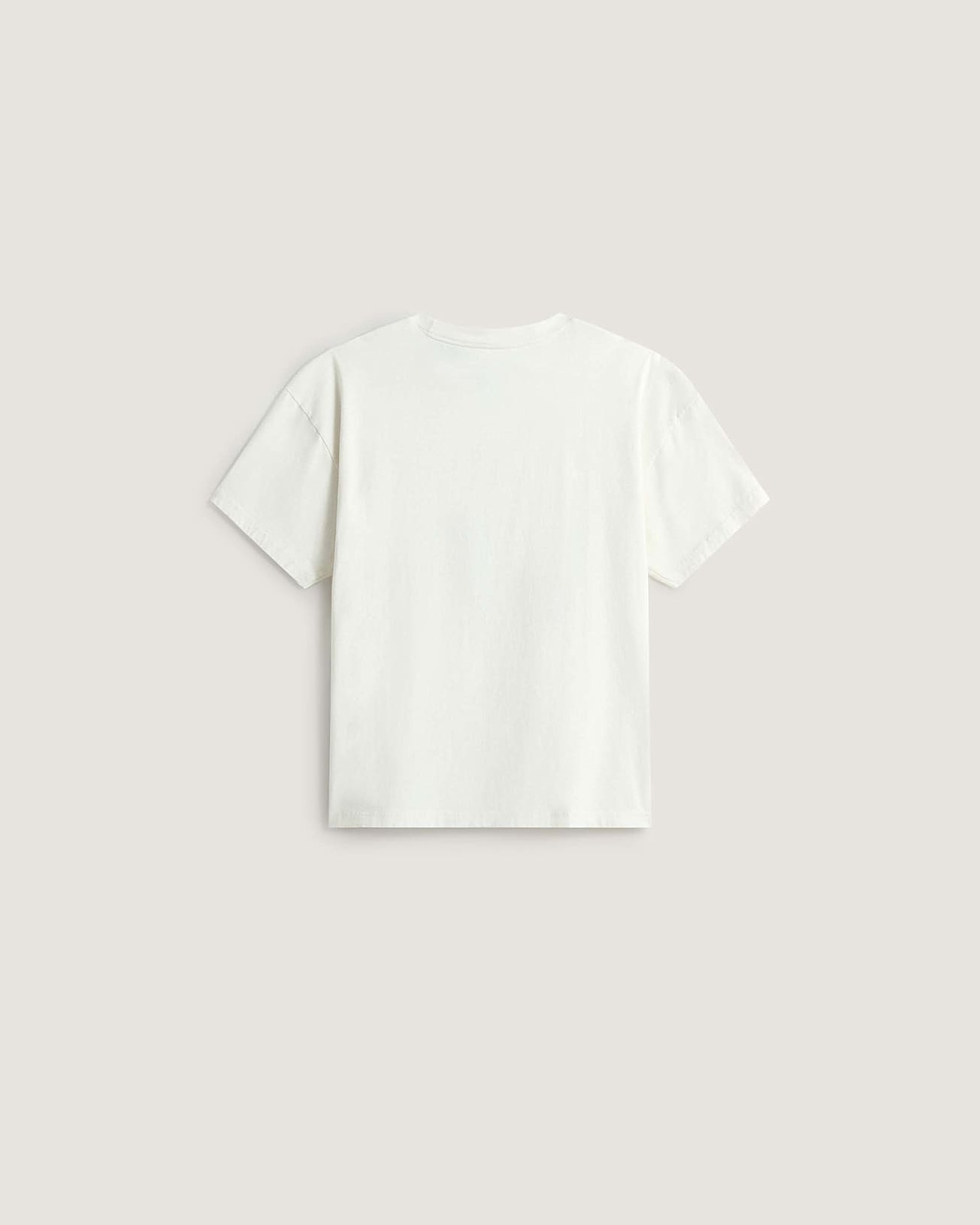 Midflight SS Tee marshmallow VANS Blanco ALT1