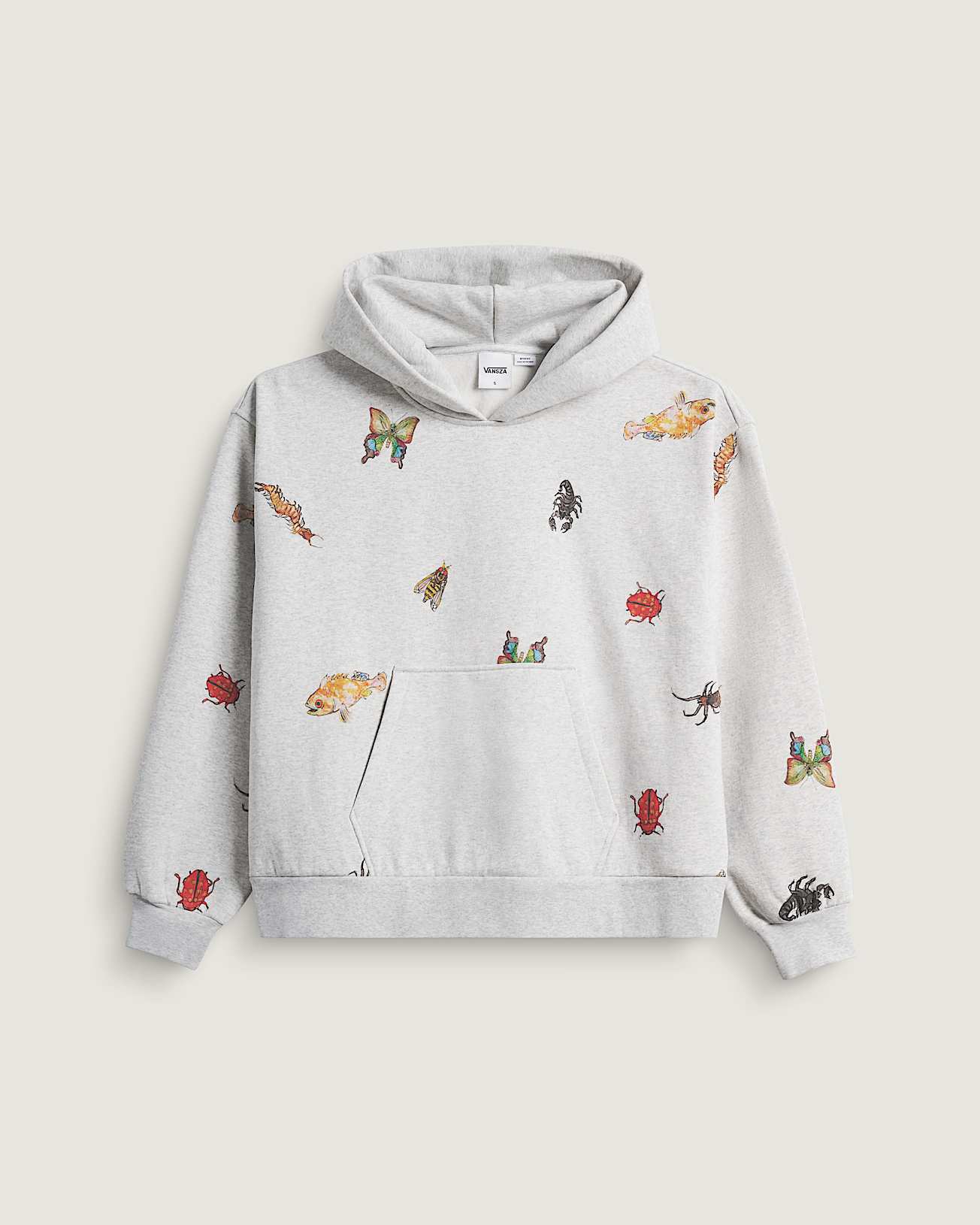 VANSZA Bug Out Hoodie VANS Grey HERO