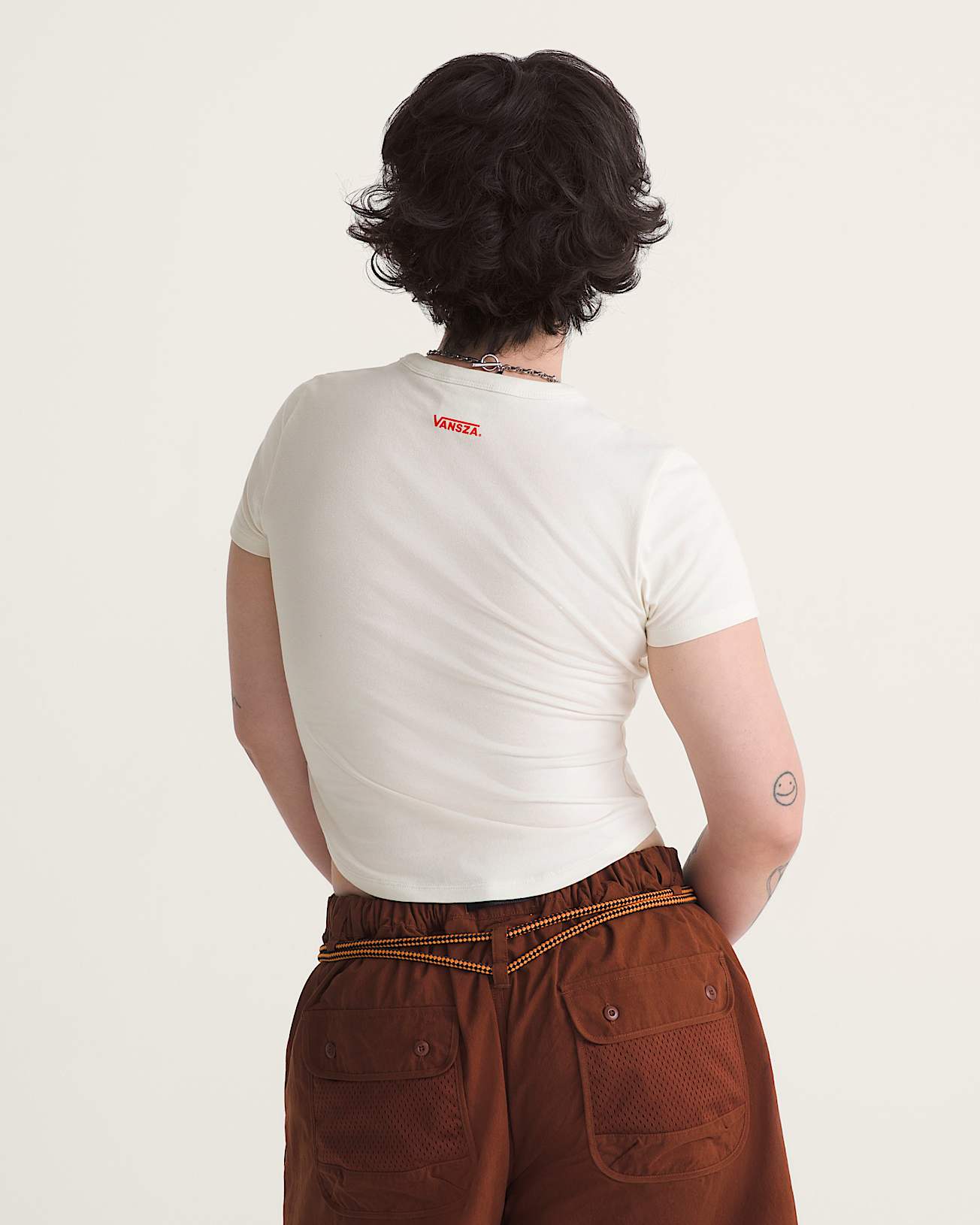 VANSZA Baby Tee VANS White ALT5