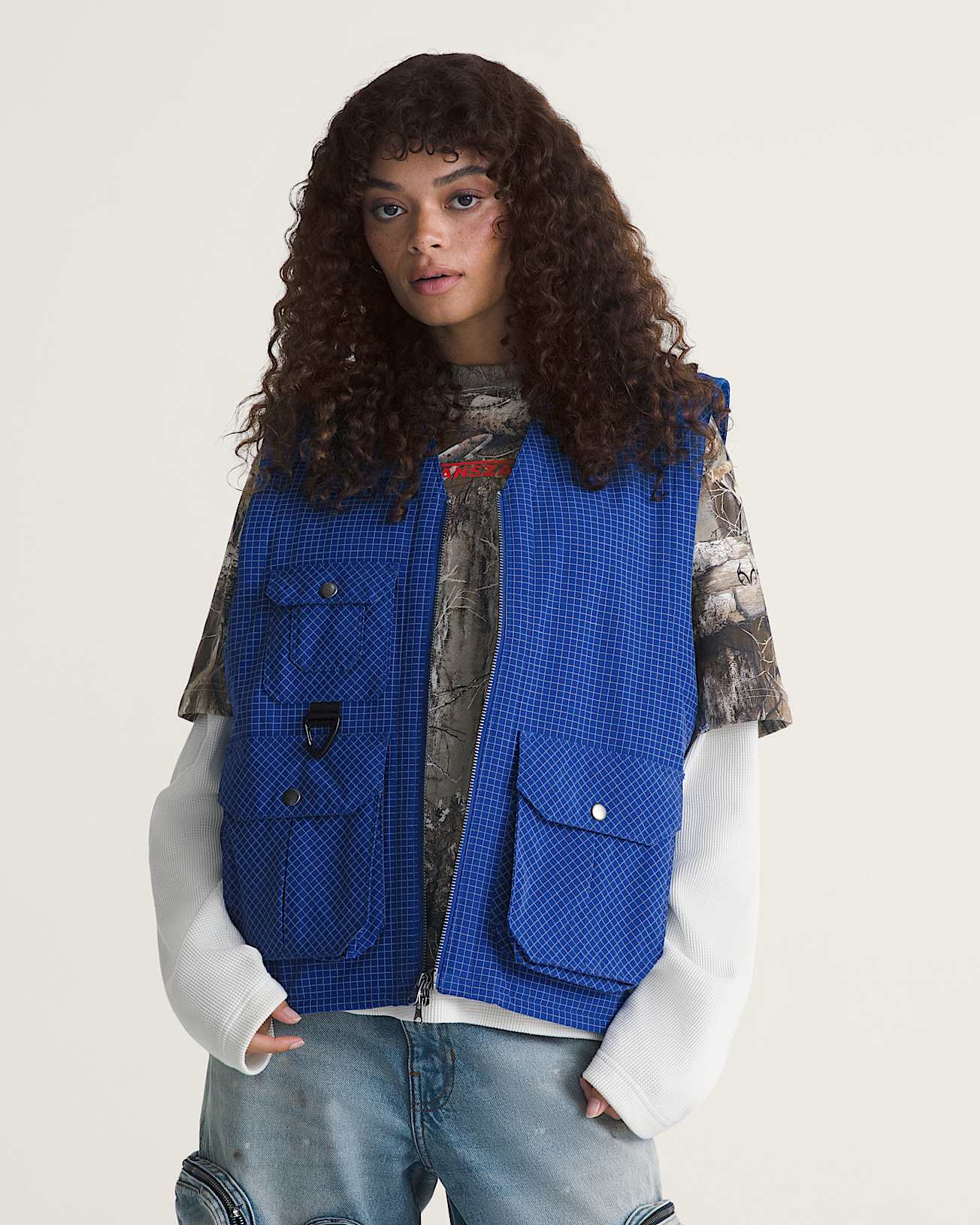 VANSZA Hunting Vest VANS Blue ALT2
