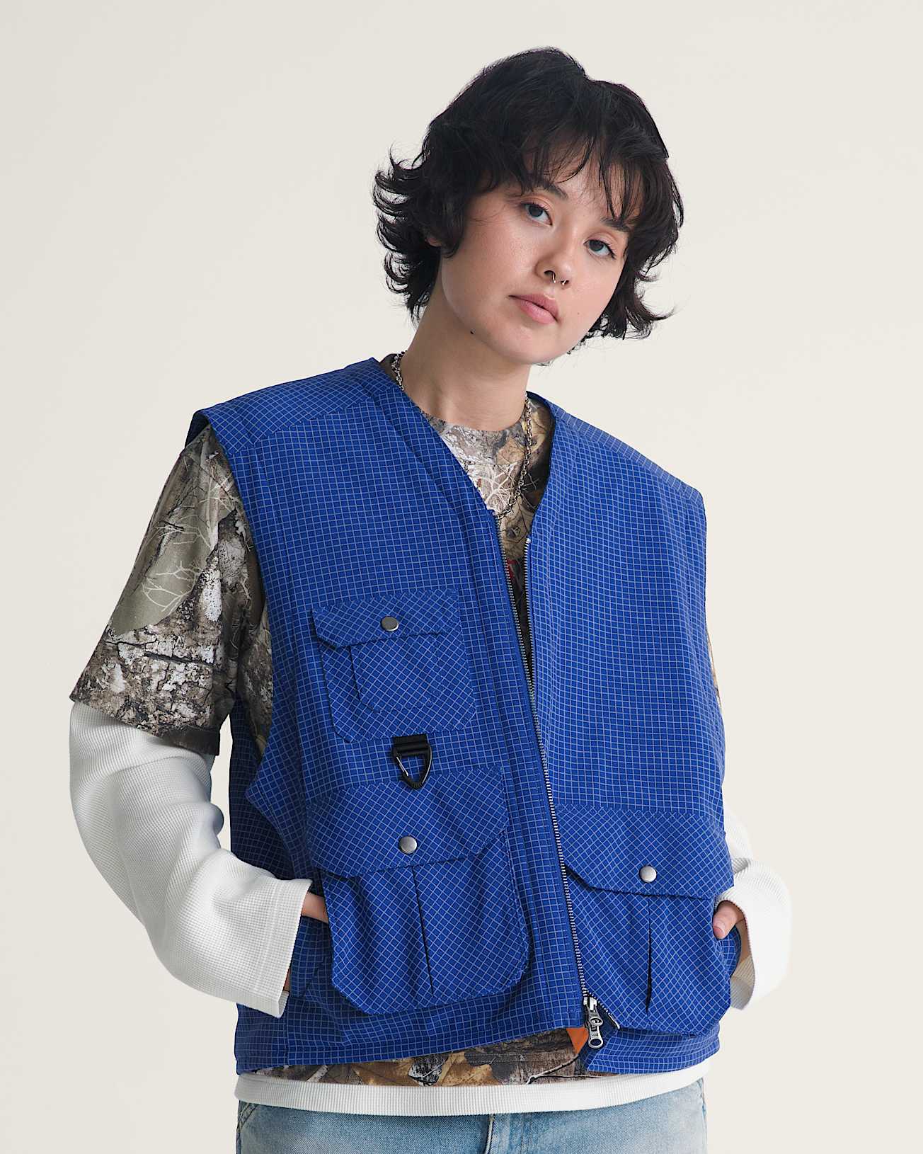 VANSZA Hunting Vest VANS Blue ALT3