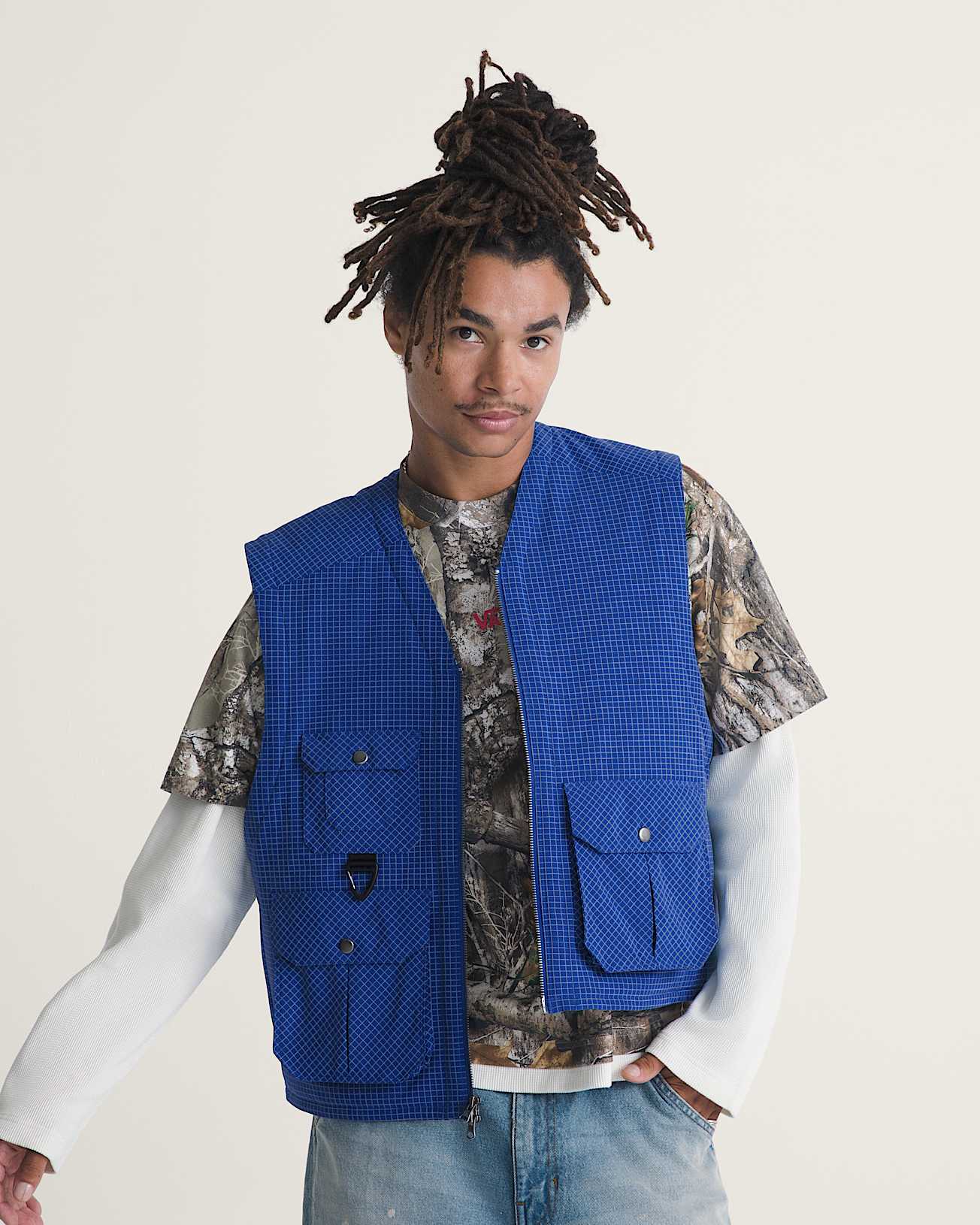 VANSZA Hunting Vest VANS Blue ALT4