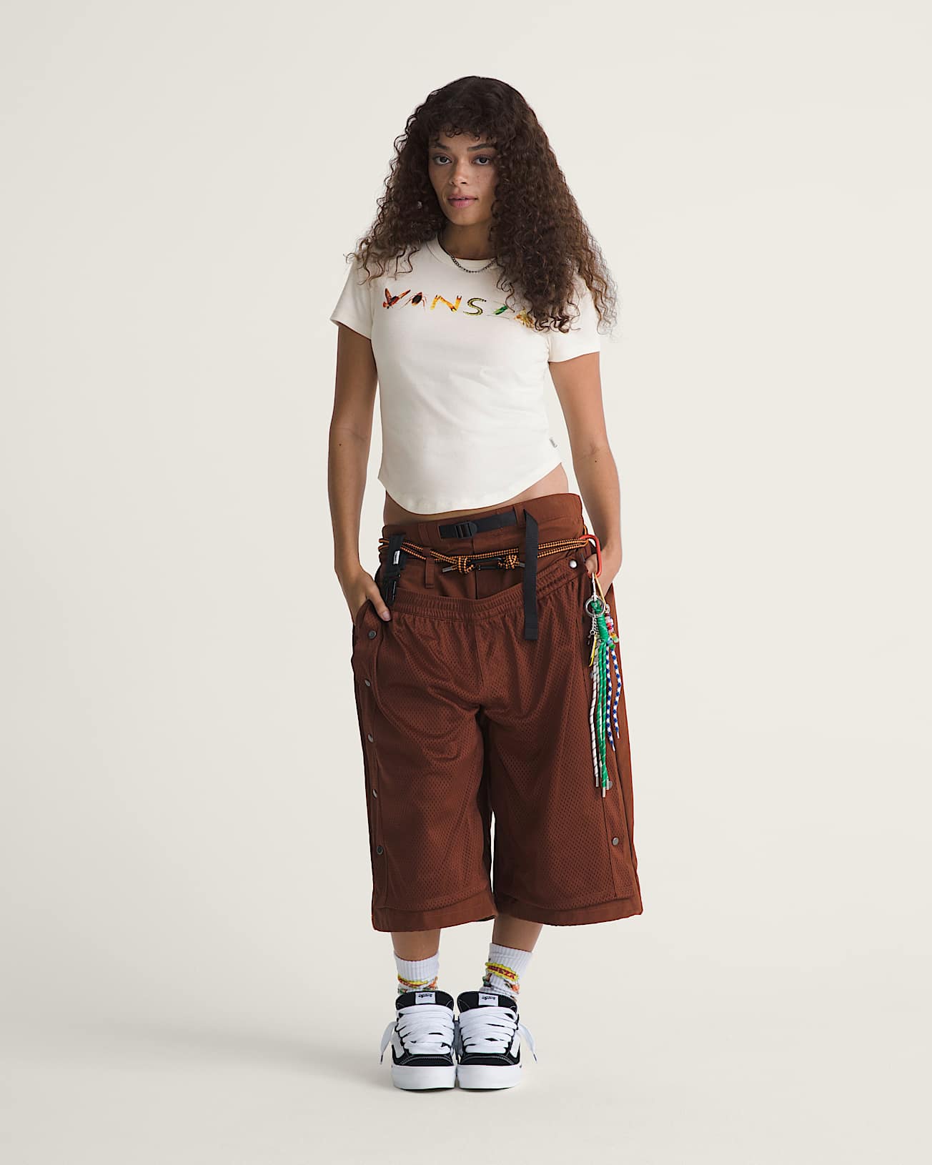 VANSZA Outdoor Oversized Short VANS Brown ALT3