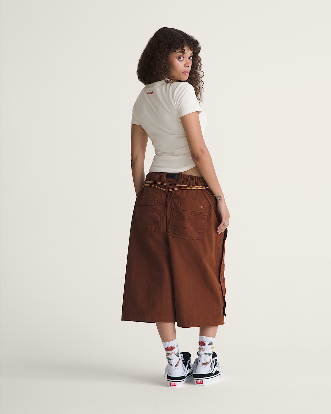 VANSZA Outdoor Oversized Short VANS Brown ALT6