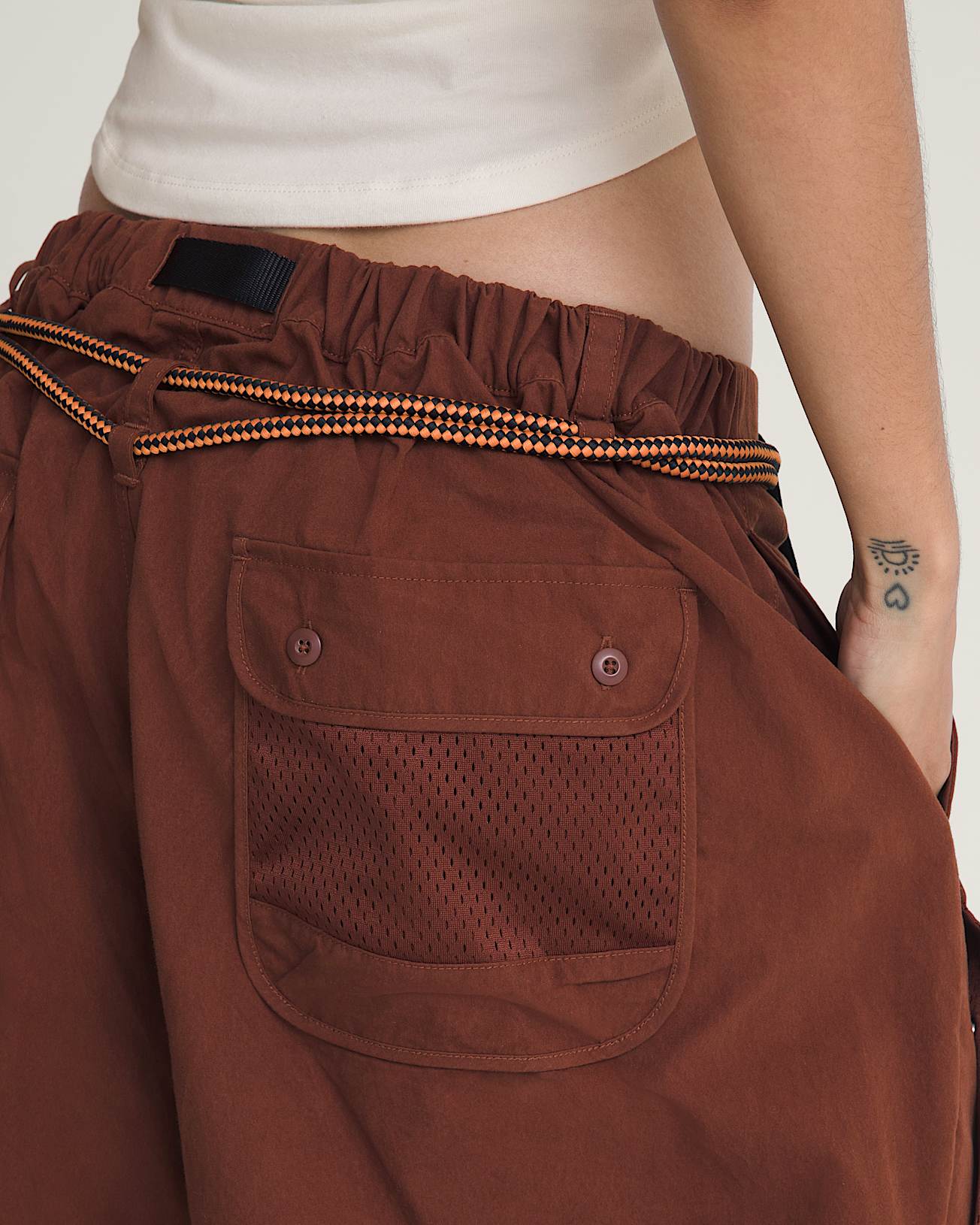 VANSZA Outdoor Oversized Short VANS Brown ALT9