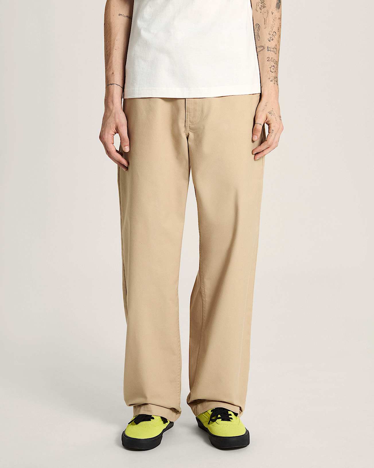 Pantalon chino large Authentic VANS Beige ALT2