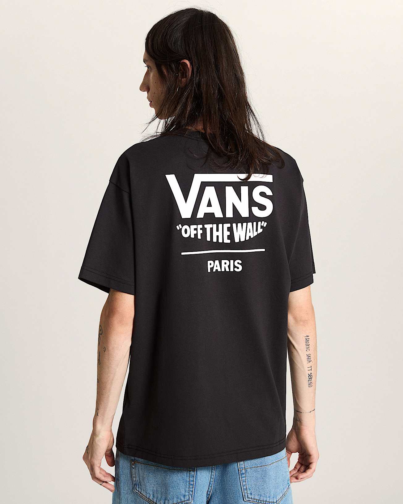 MN 2025 VANS CITY TEE PARIS Black VANS Negro alt3