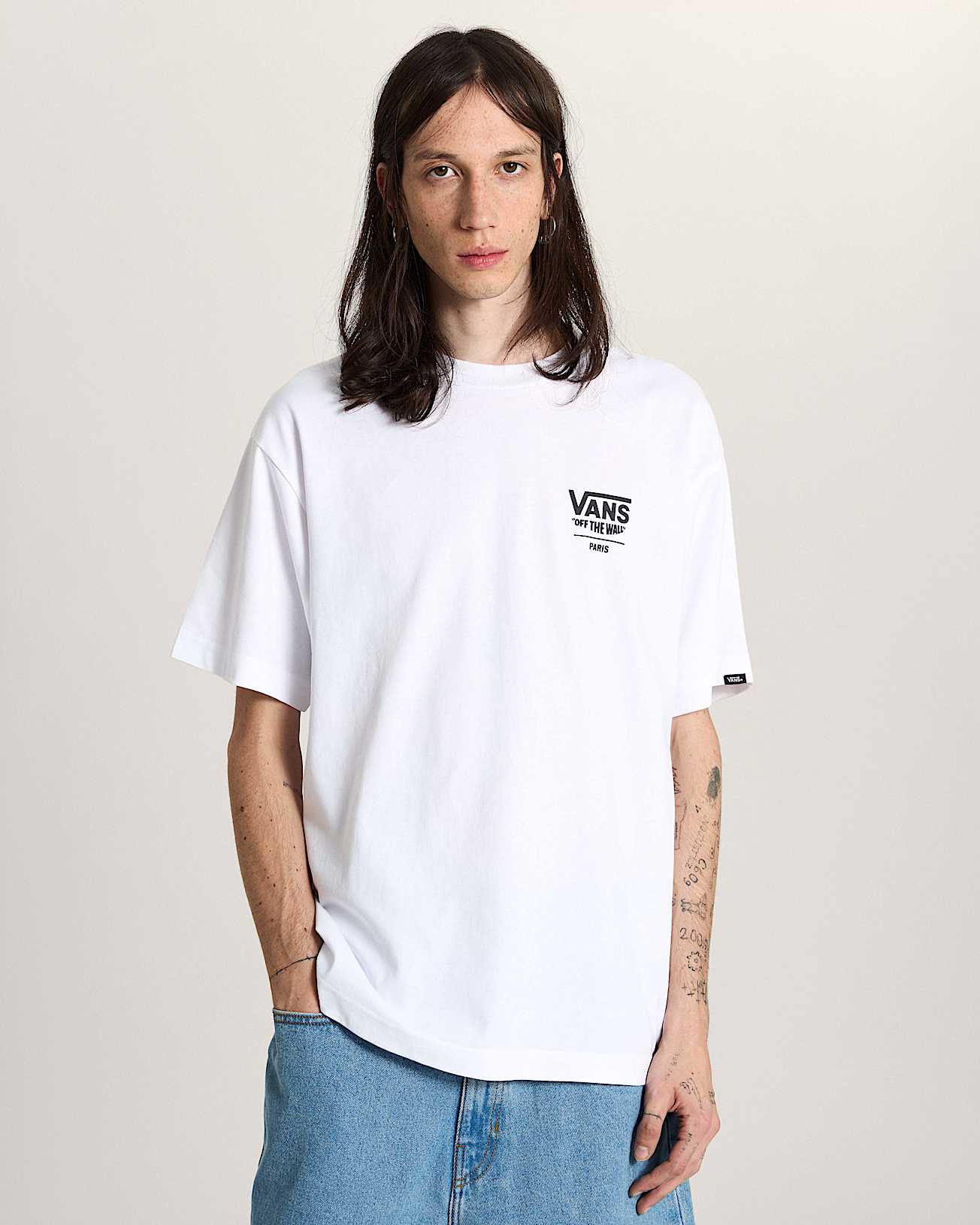 MN 2025 VANS CITY TEE PARIS White VANS Blanco alt2