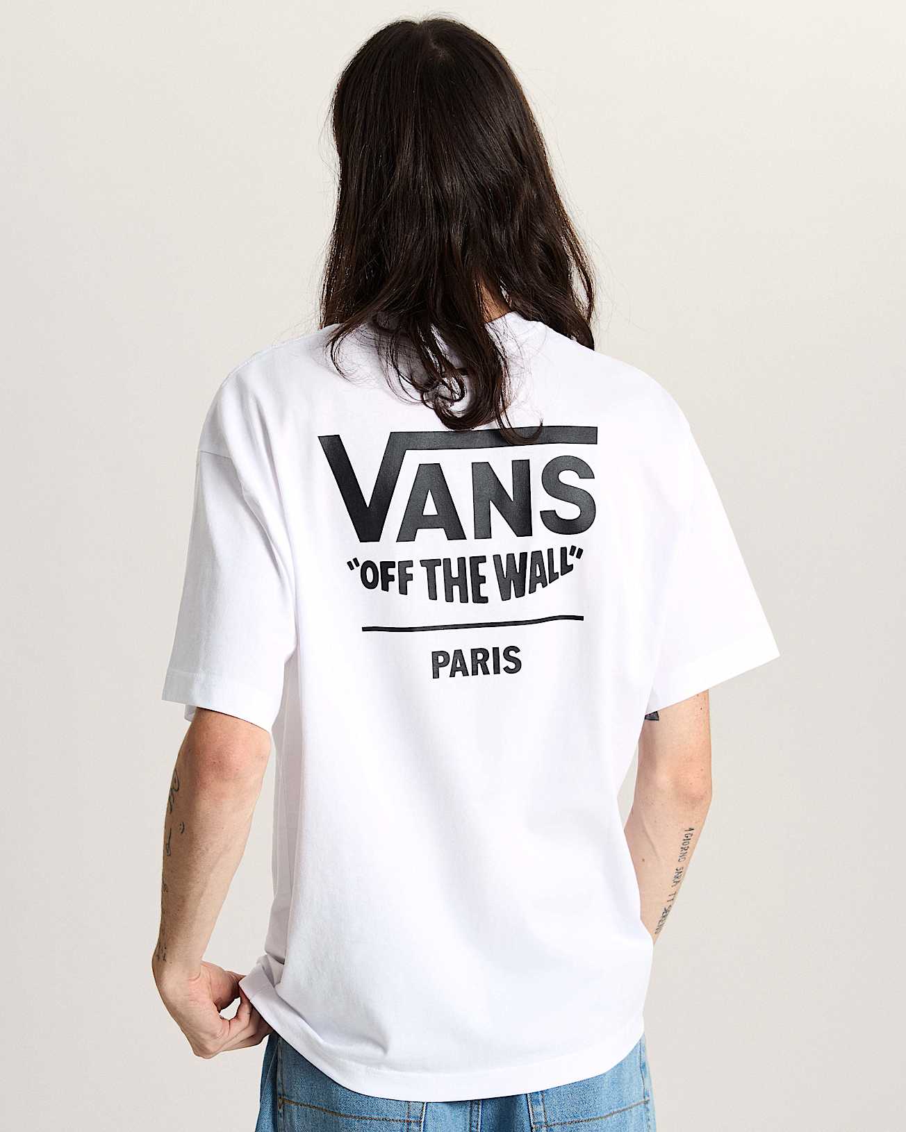 MN 2025 VANS CITY TEE PARIS White VANS Blanco alt3