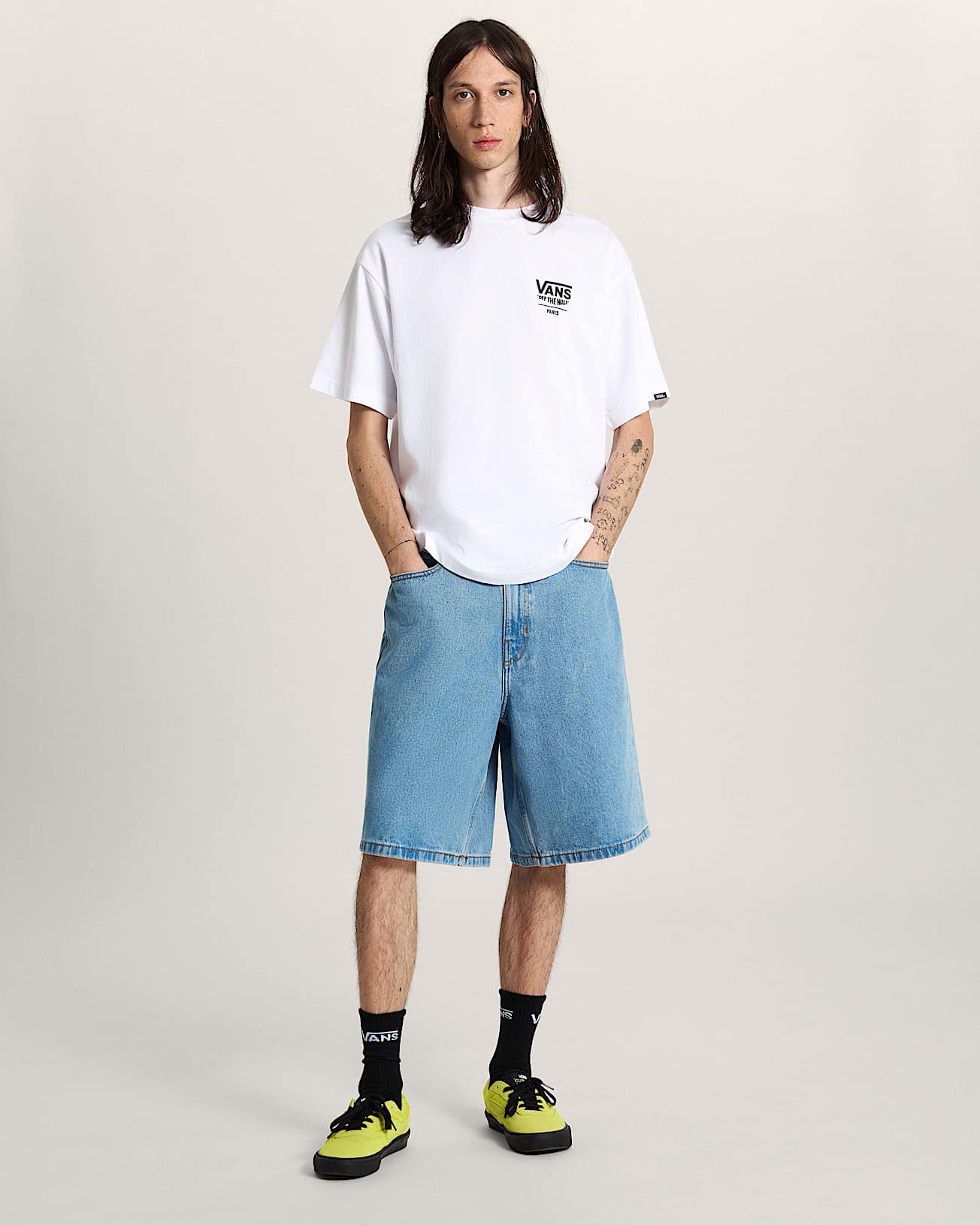 MN 2025 VANS CITY TEE PARIS White VANS Blanco alt4