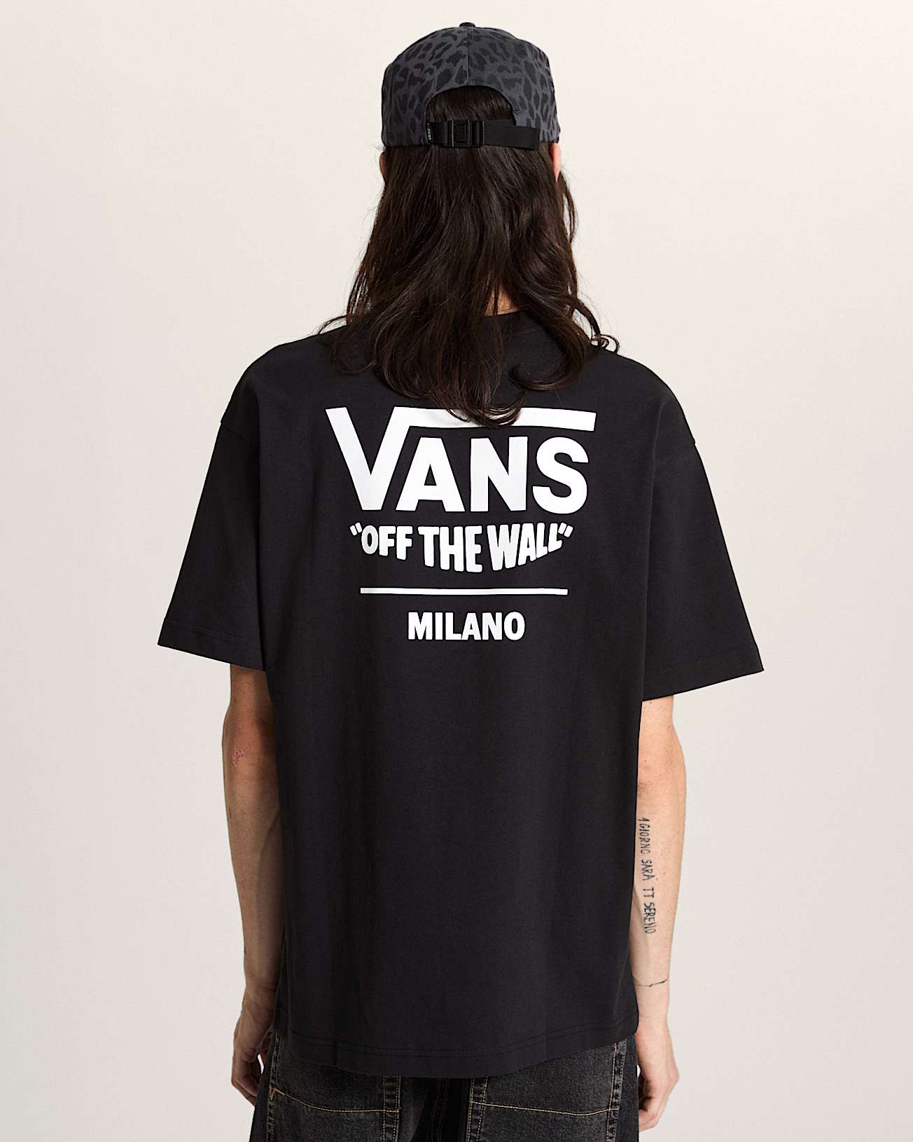 MN 2025 VANS CITY TEE MILANO Black VANS Negro alt3
