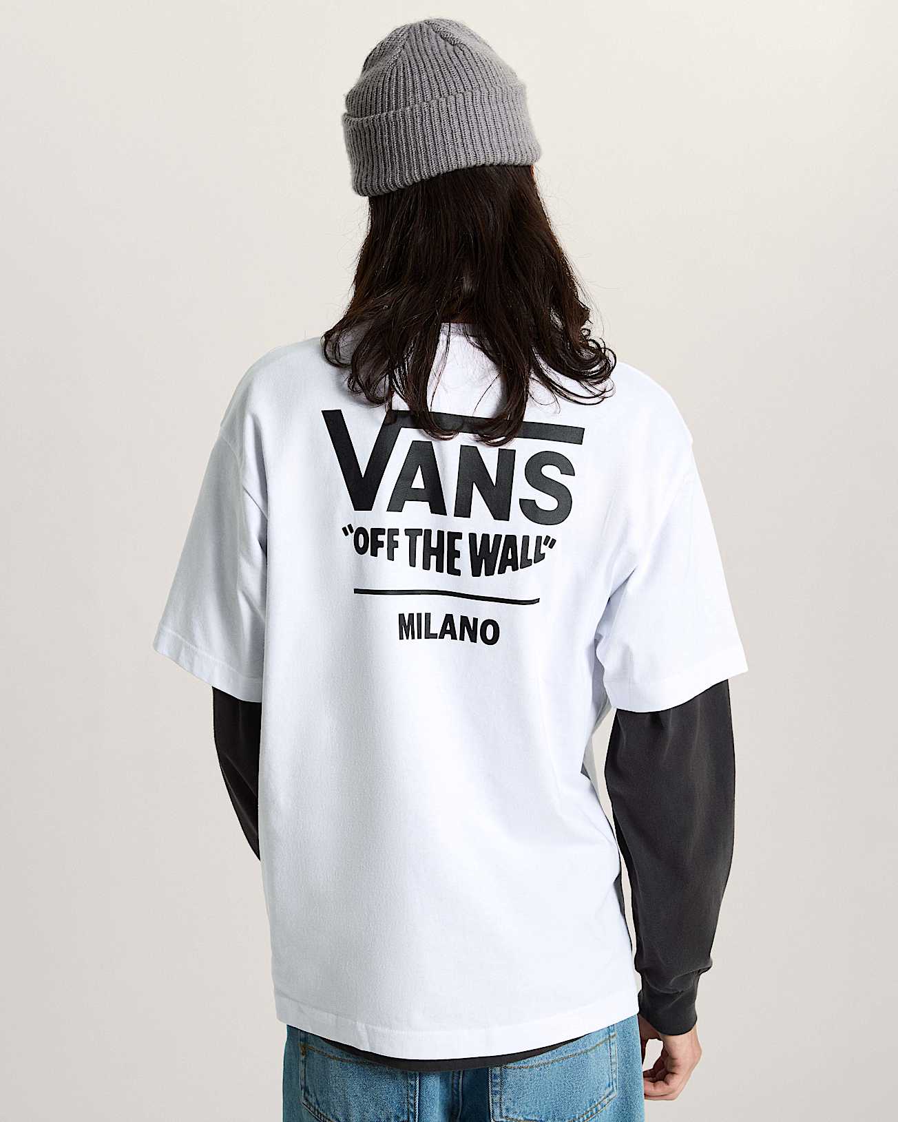 MN 2025 VANS CITY TEE MILANO White VANS Blanco alt3