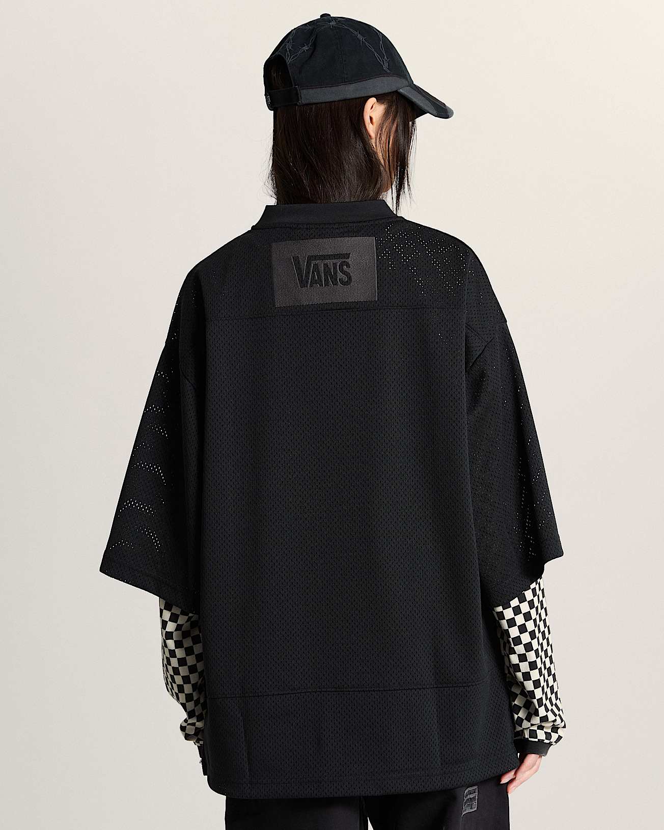 AOD by Slam Jam Mesh TShirt VANS Schwarz ALT8