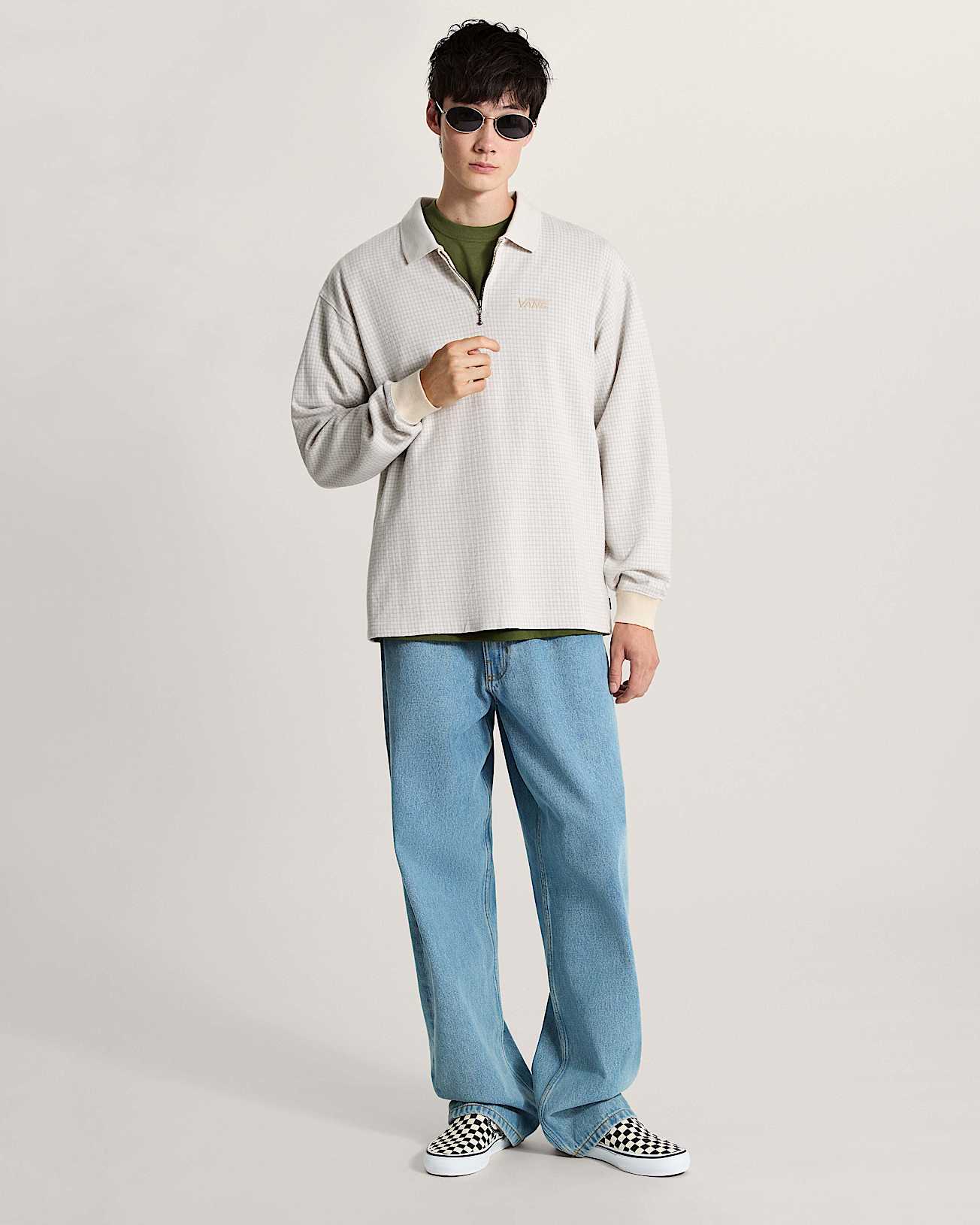 Javon Long Sleeve Knit VANS White ALT5