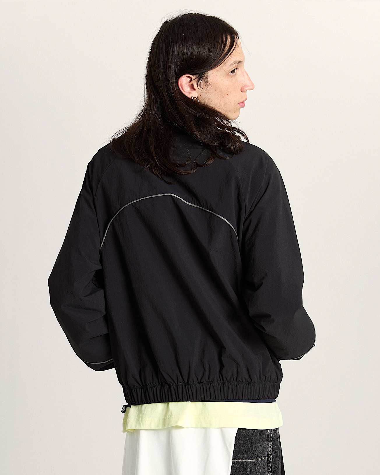 Foster Track Jacket Black VANS Zwart alt3