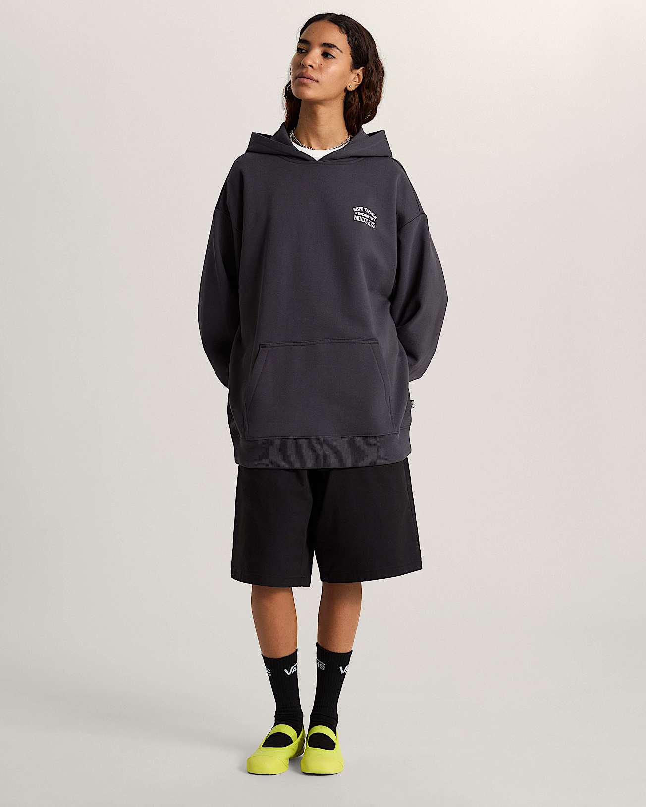 Minds Eye OS Hoodie Charcoal Grey VANS Grey ALT5