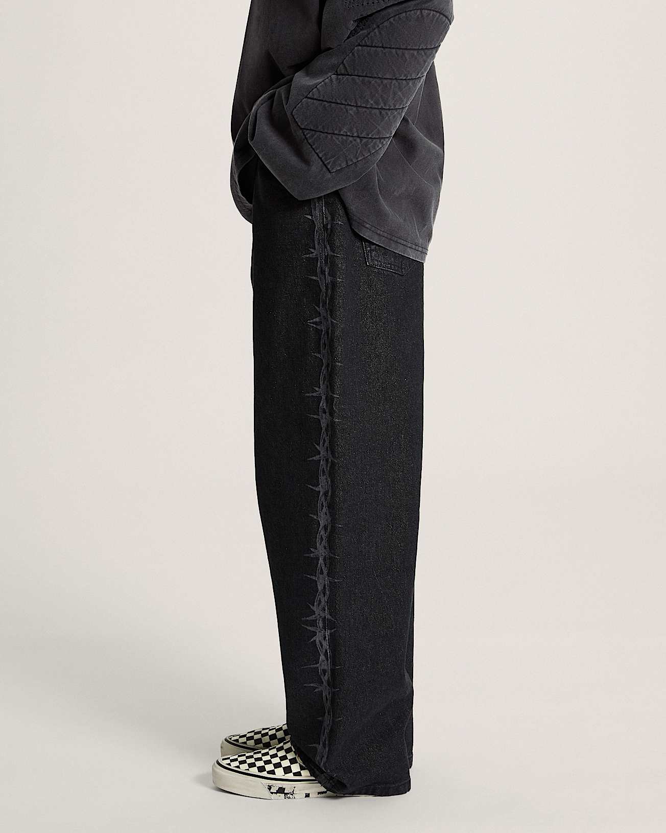 AOD by Slam Jam Denim Trousers VANS Black ALT8