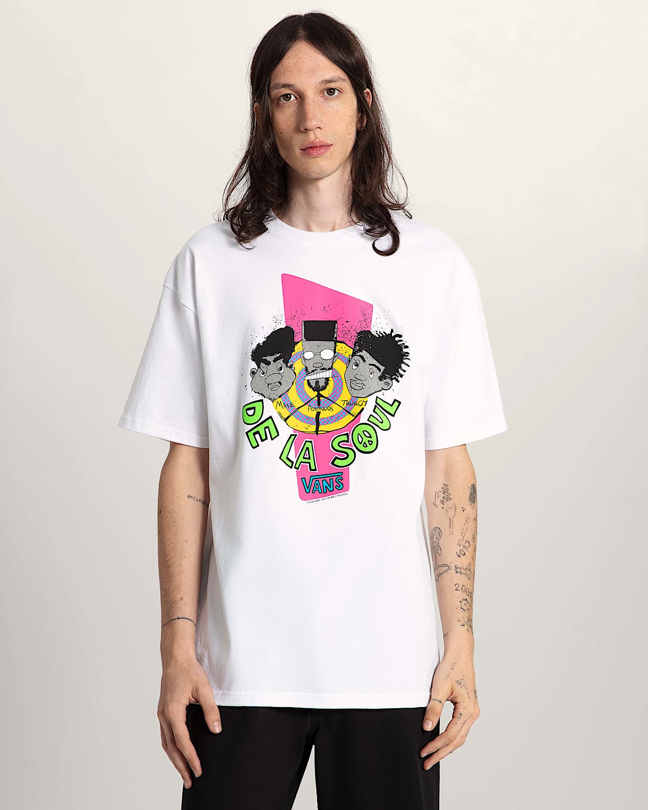 Maglietta De La Soul Plugs VANS Bianco ALT2