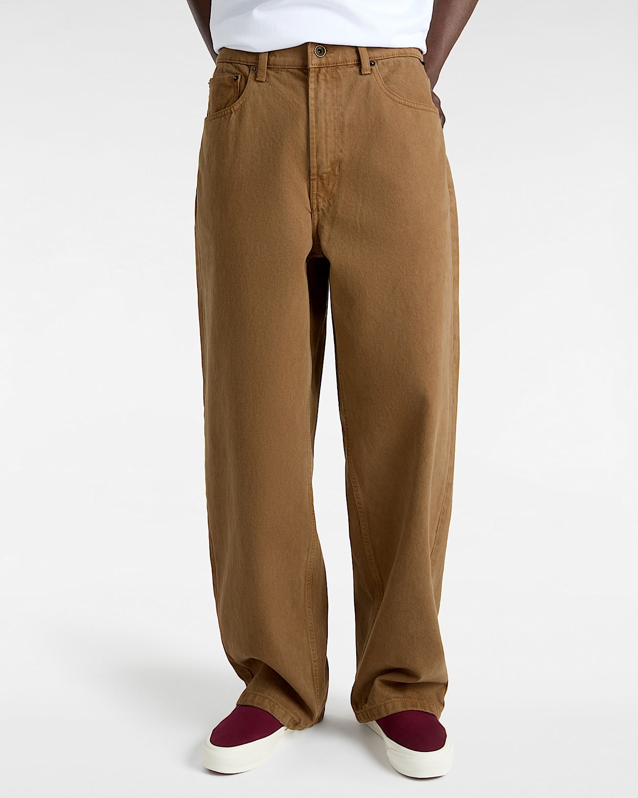 Check-5 Baggy Denim Trousers - 3