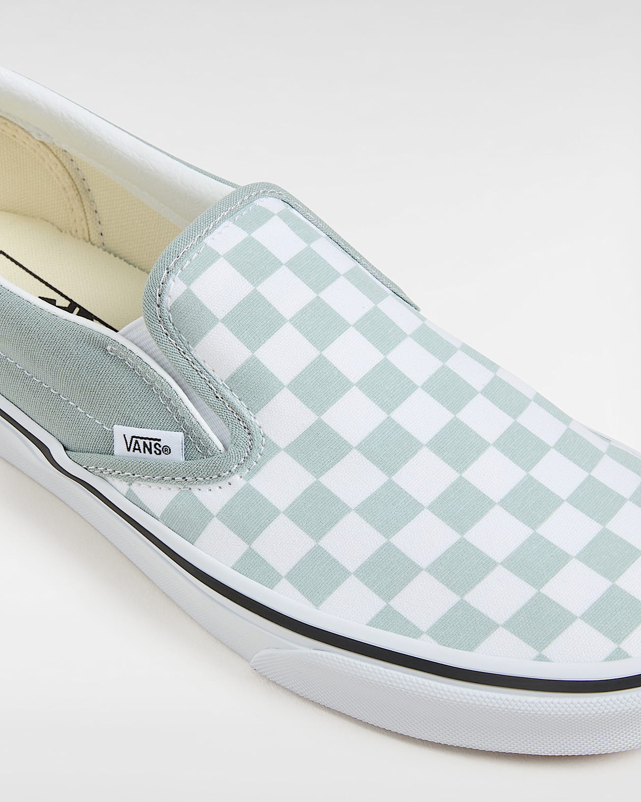 Classic Slip-On Checkerboard Shoes - 4
