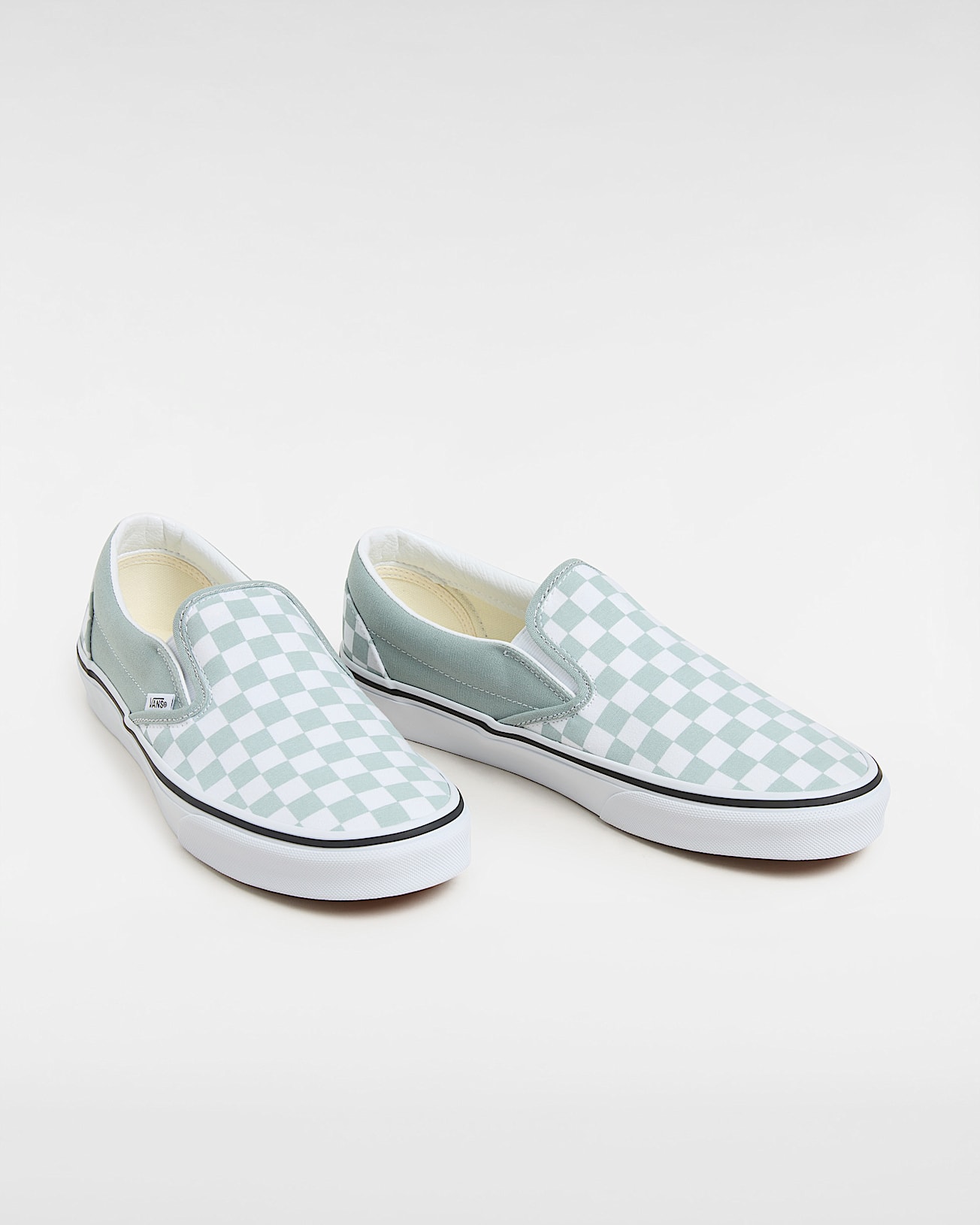 Classic Slip-On Checkerboard Shoes - 2