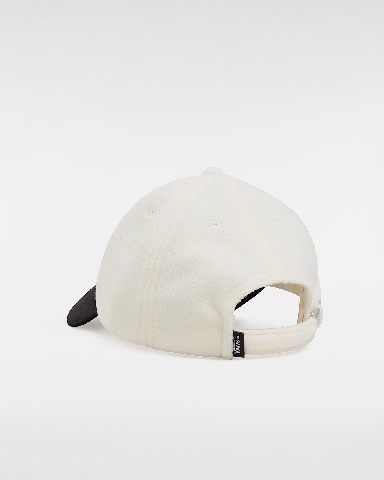 Hello (￣-￣)ゞ③ Script Curved Bill Jockey Hat in White| Vans UK