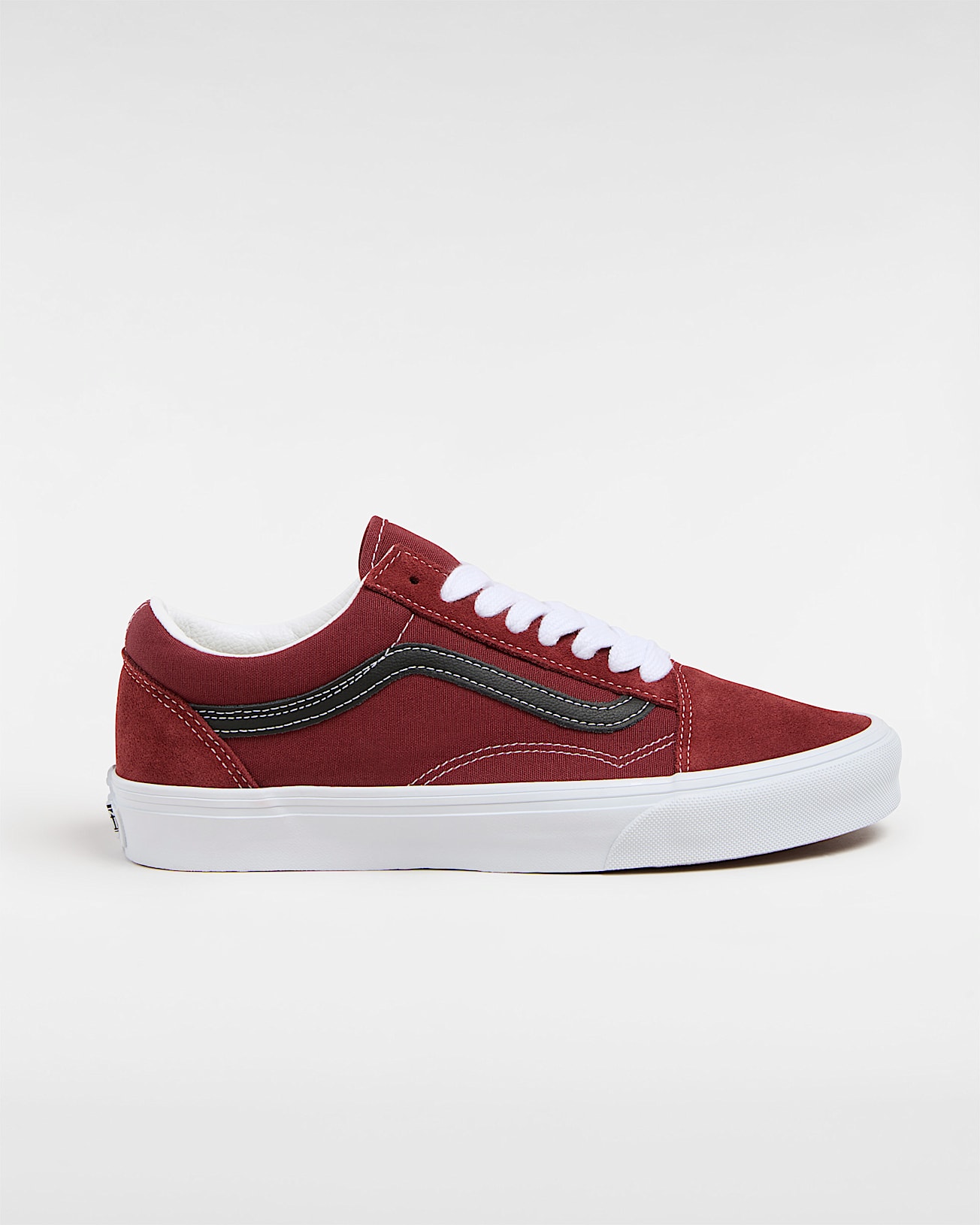 国内配送 VANS PREMIUM OLD SKOOL SUEDE RED/RED Vans | Old Skool Racing Red/True White Shoe