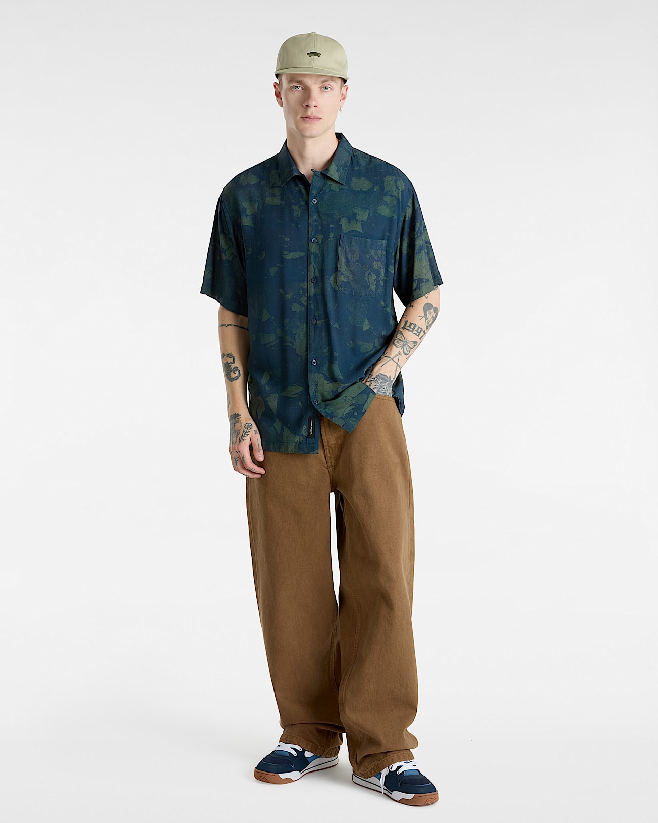 Camisa tejida con cuello de corte holgado Camp de Vans - 5