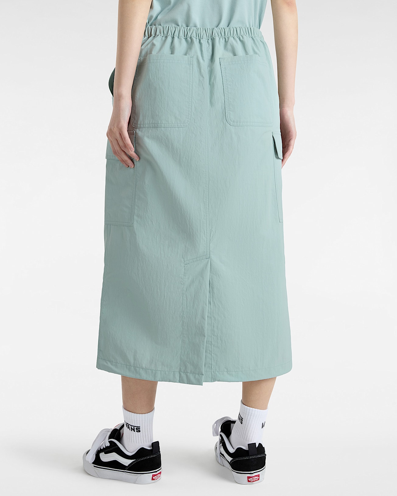 Riley Parachute Cargo Skirt in Blue| Vans UK