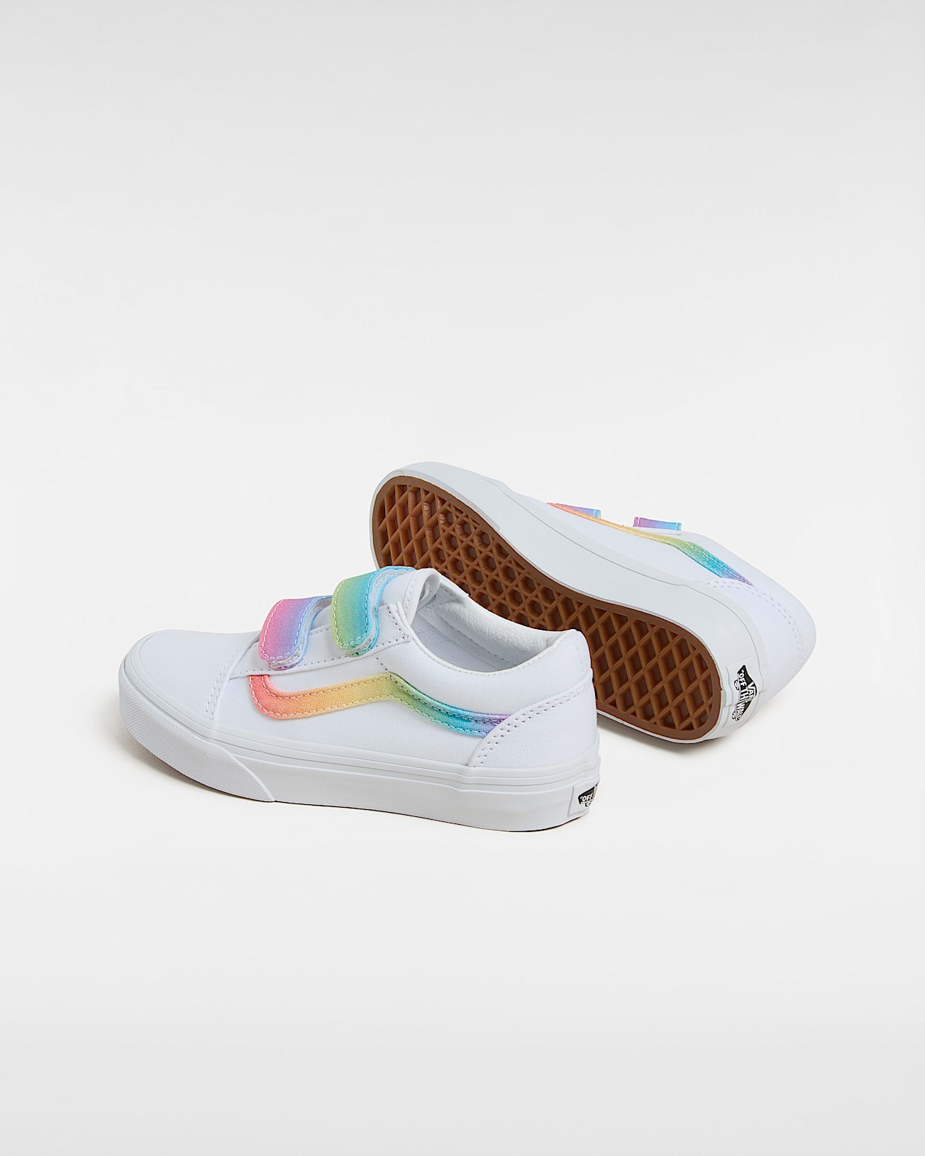 Kids Old Skool Hook and Loop Shoes (4-8 Years) - 3
